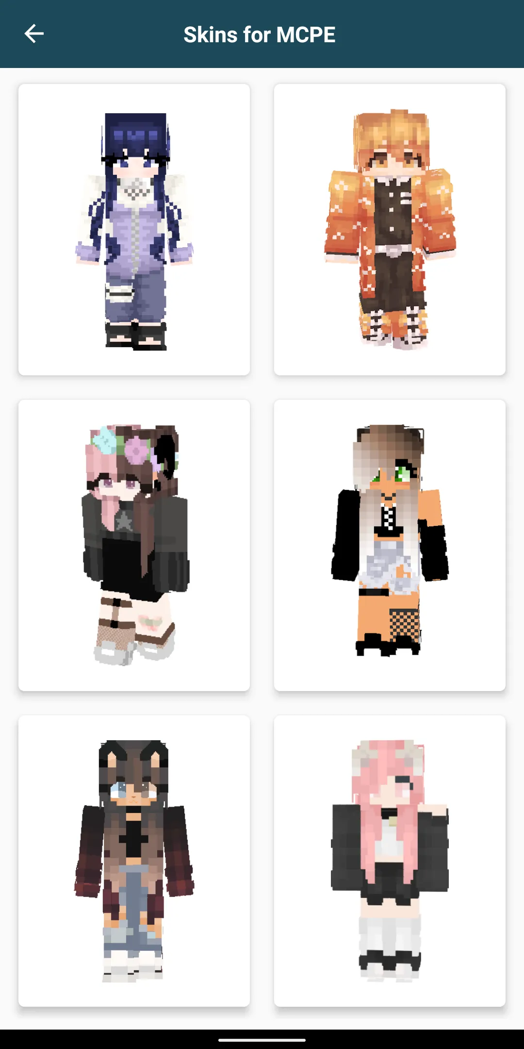 Anime Skins for Minecraft PE | Indus Appstore | Screenshot