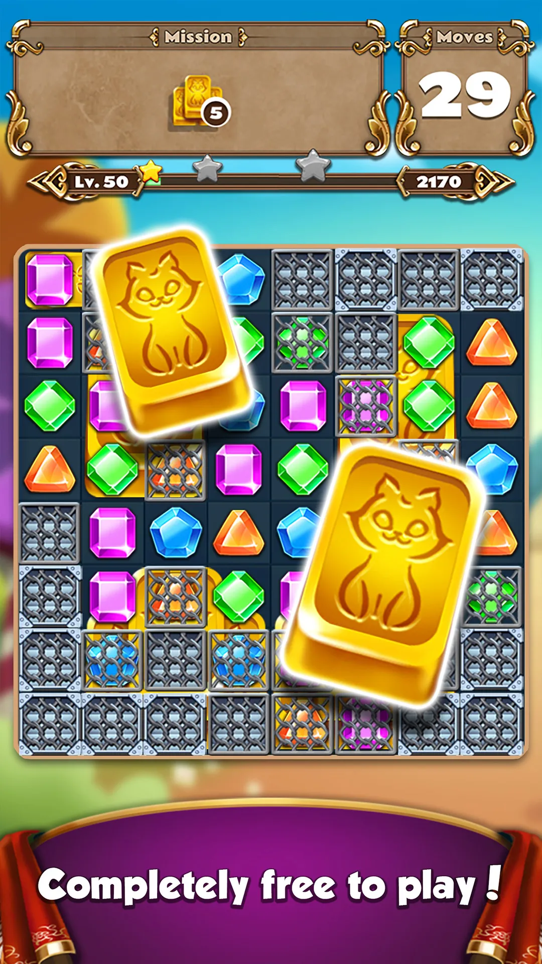 Jewel Castle - Match 3 Puzzle | Indus Appstore | Screenshot