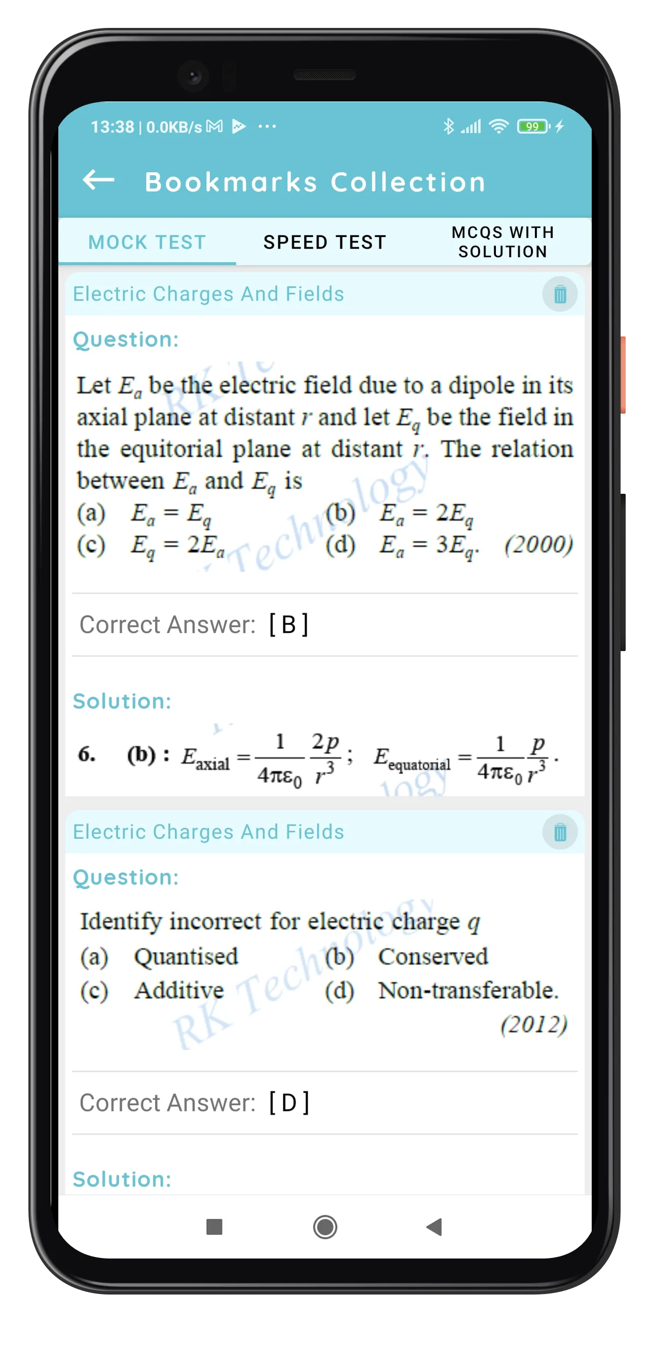 PHYSICS: AIIMS PAST YEAR PAPER | Indus Appstore | Screenshot