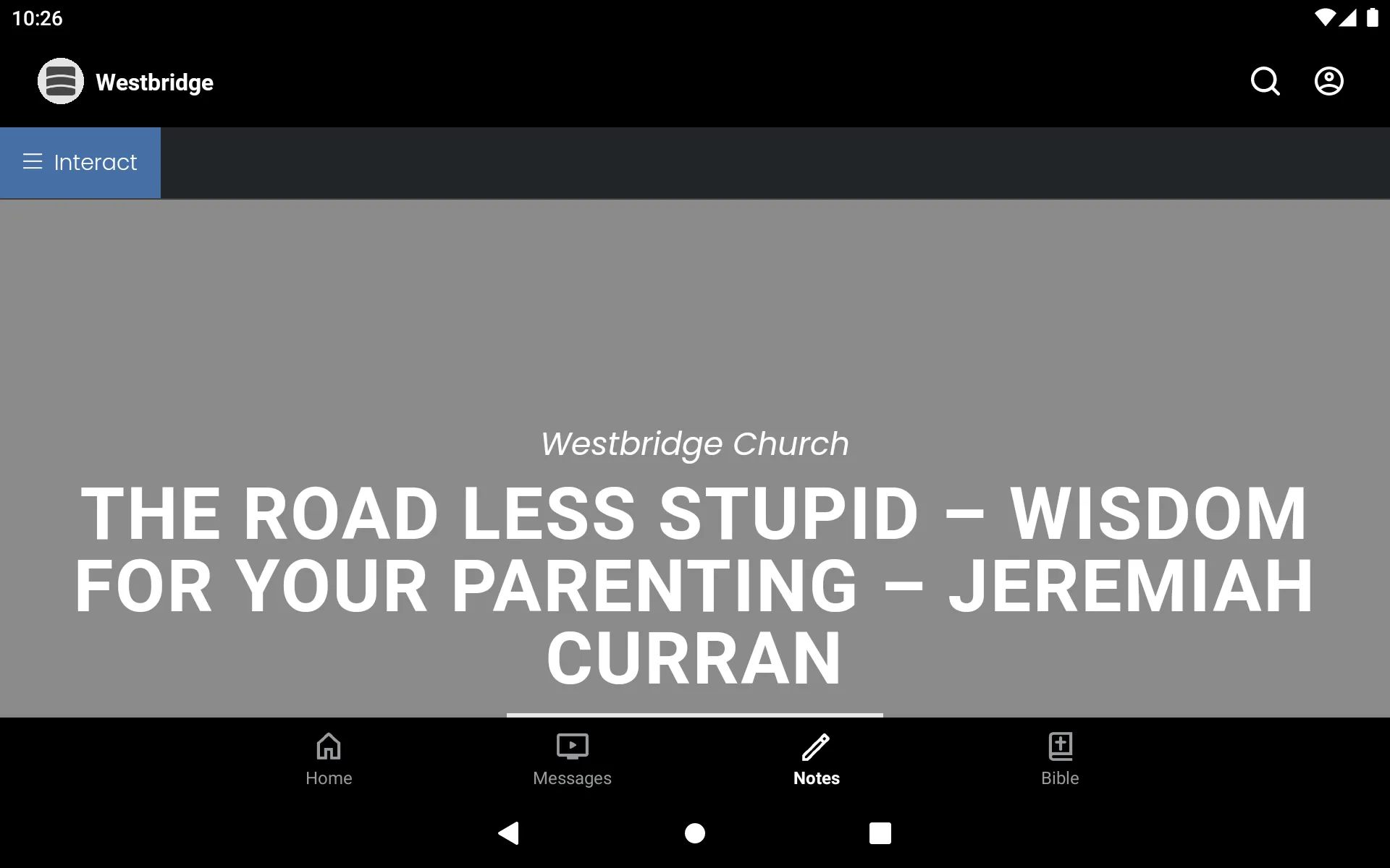 Westbridge Church | Indus Appstore | Screenshot