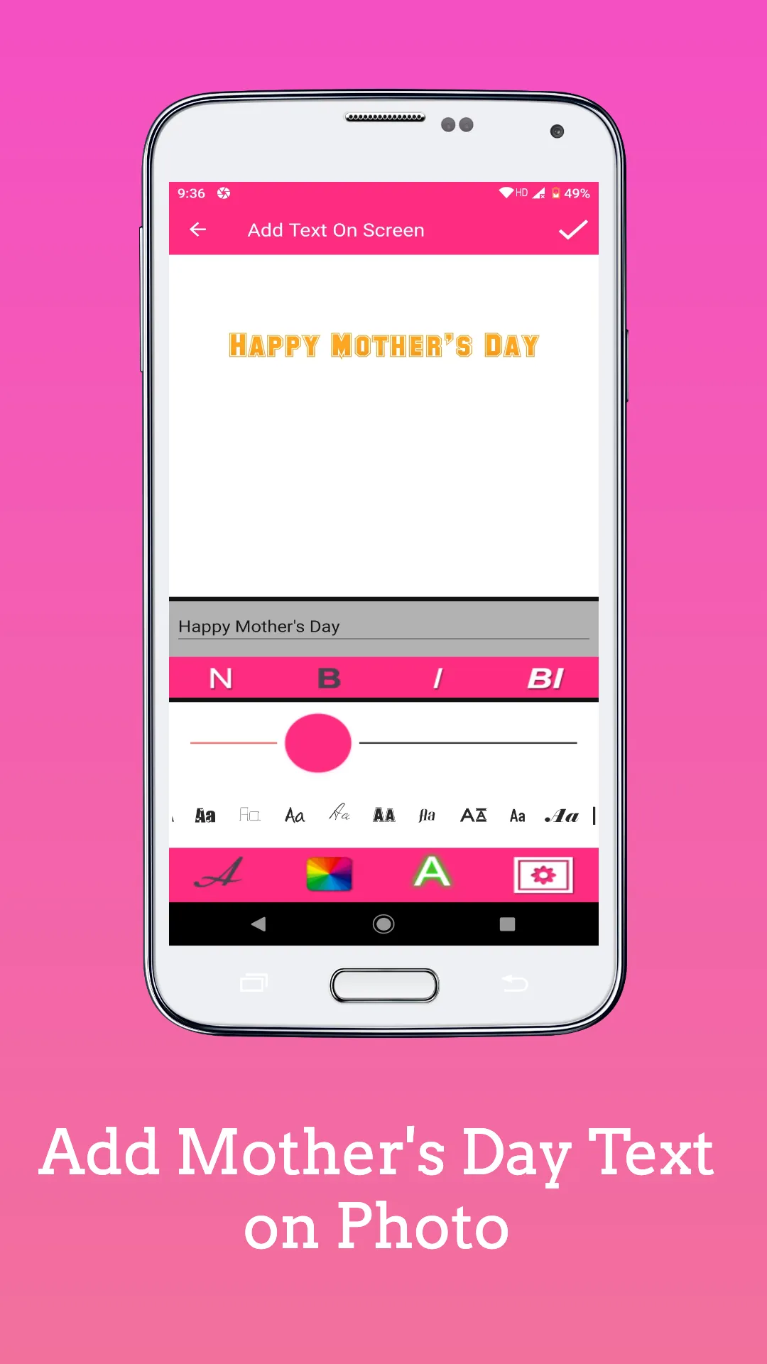 Mother's Day Photo Frames 2024 | Indus Appstore | Screenshot