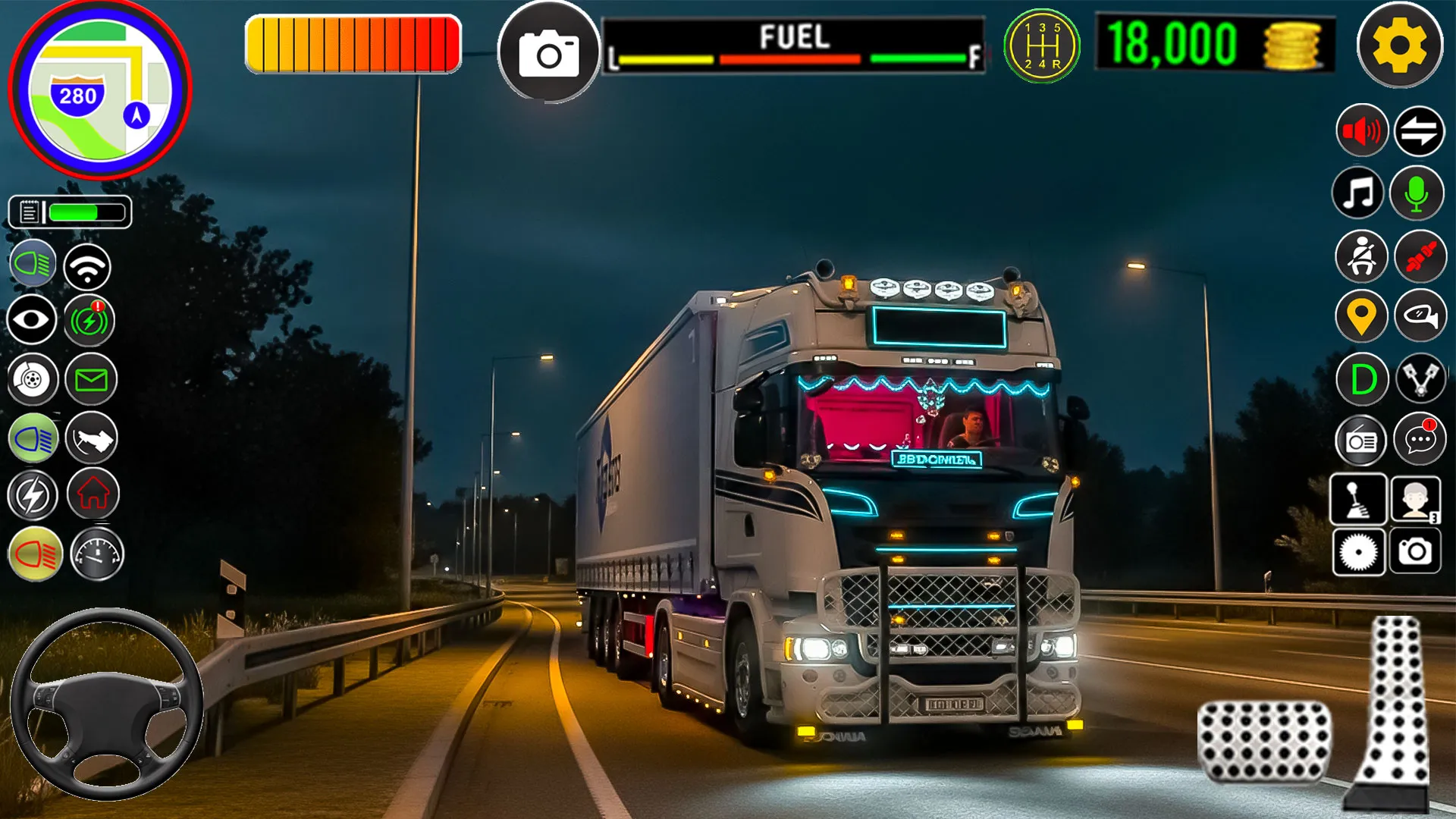 Truck Simulator Game Europe 3D | Indus Appstore | Screenshot