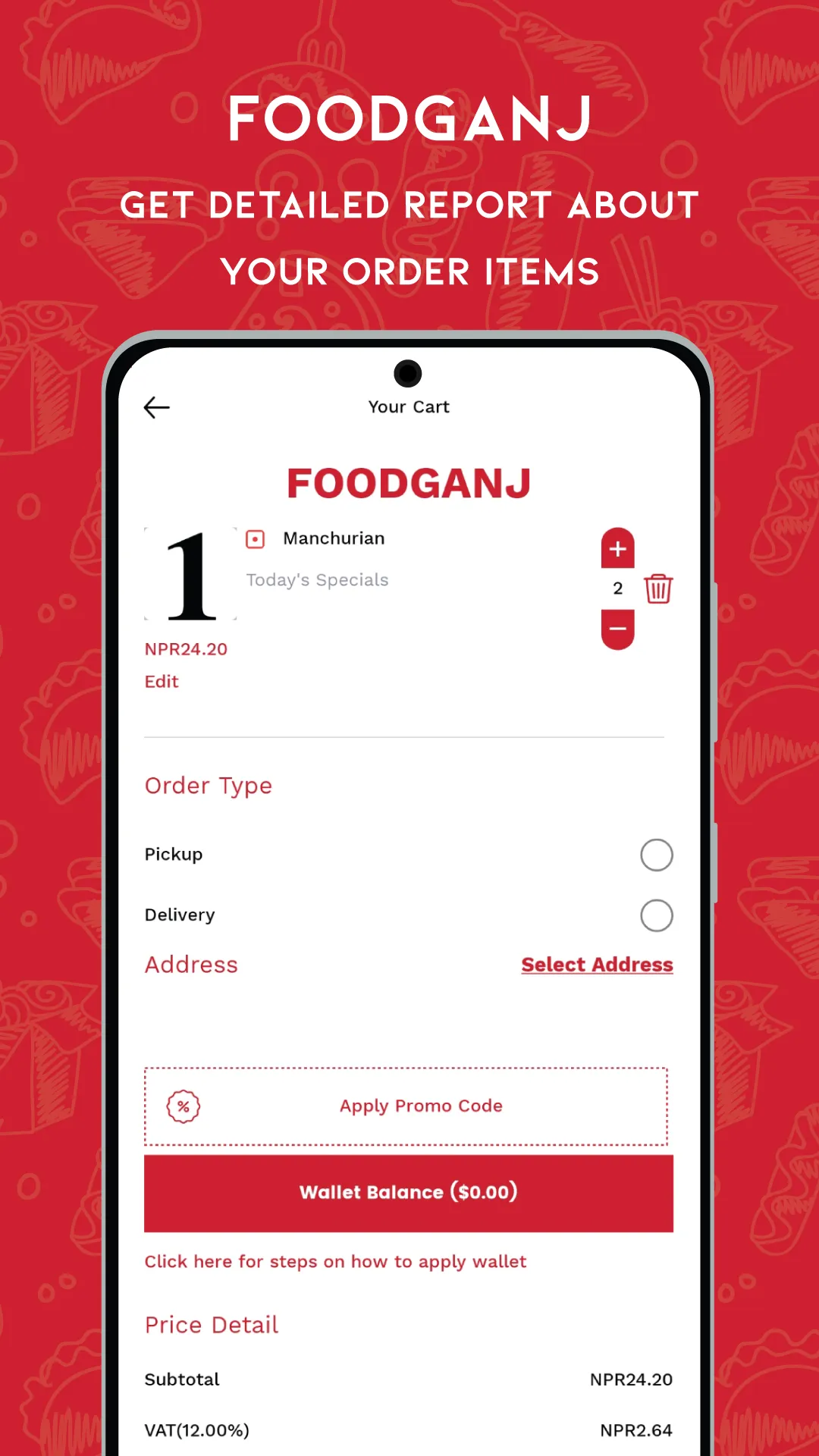 FOODGANJ | Indus Appstore | Screenshot