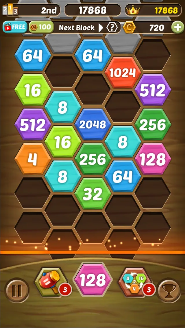 Shoot Number 2048: Puzzle game | Indus Appstore | Screenshot