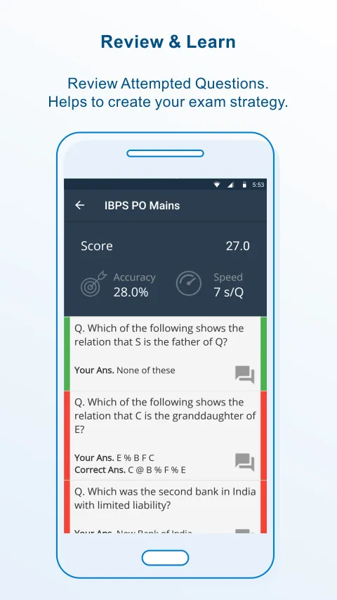 IBPS PO Mains Preparation 2023 | Indus Appstore | Screenshot