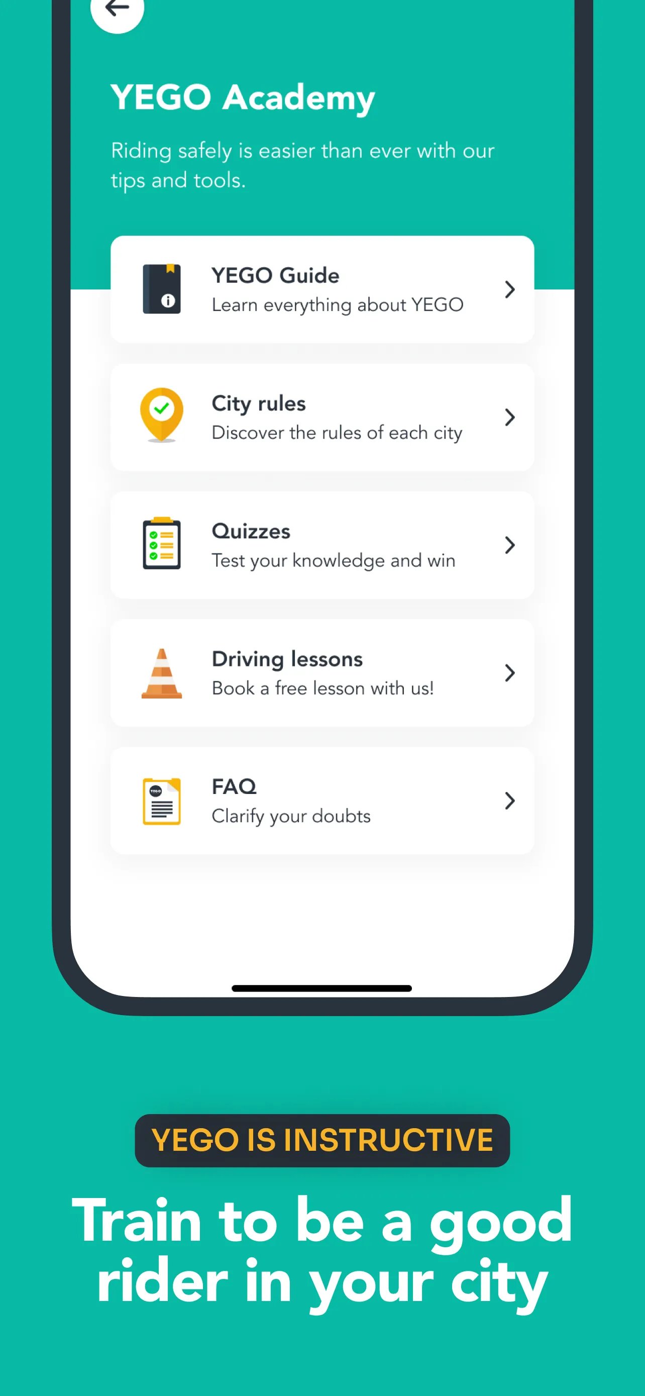 YEGO Mobility | Indus Appstore | Screenshot