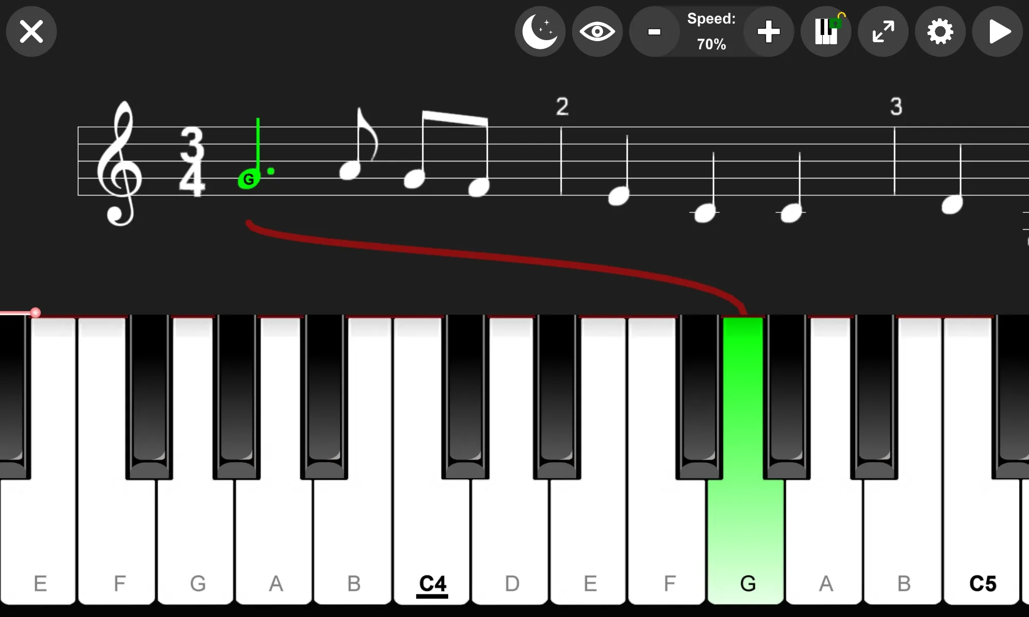 To Piano | Indus Appstore | Screenshot