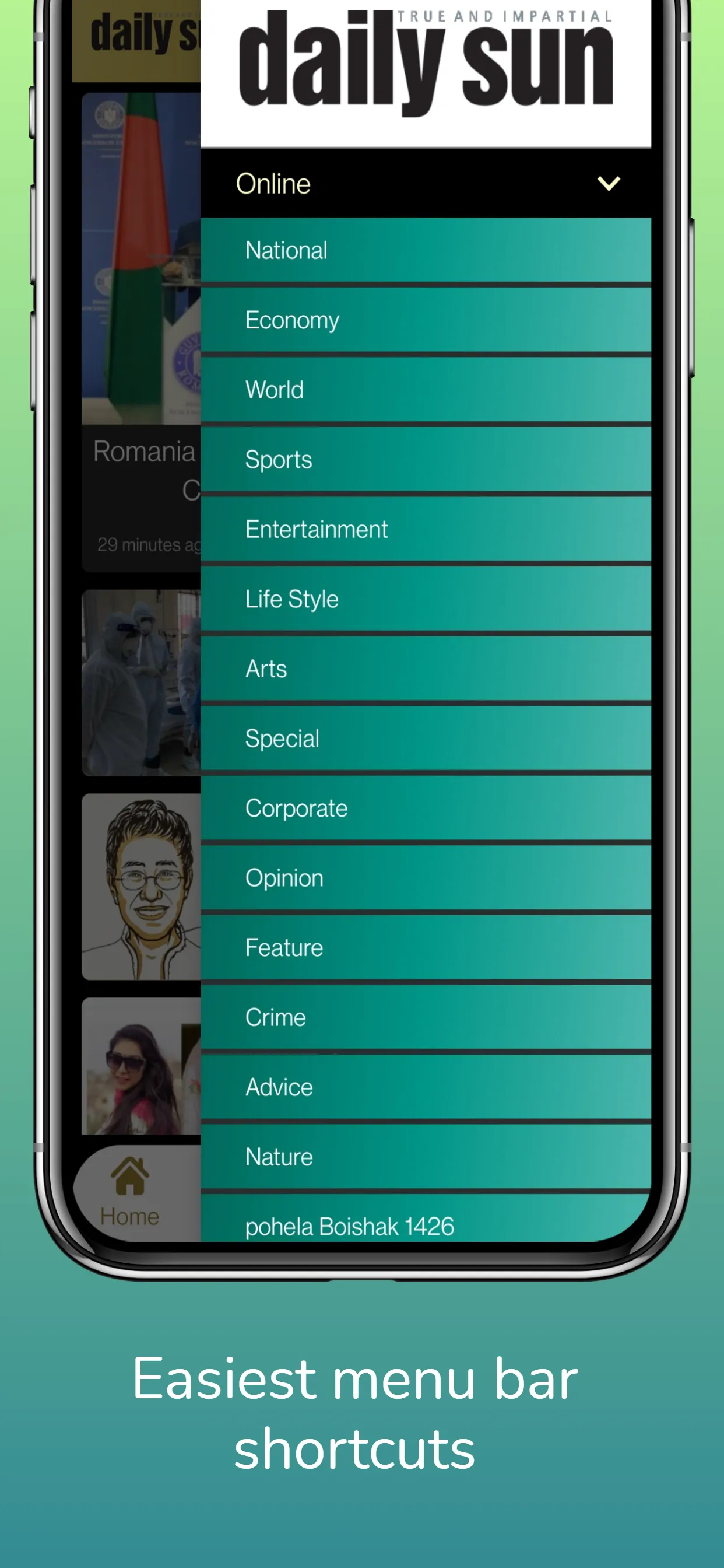Daily Sun | Indus Appstore | Screenshot