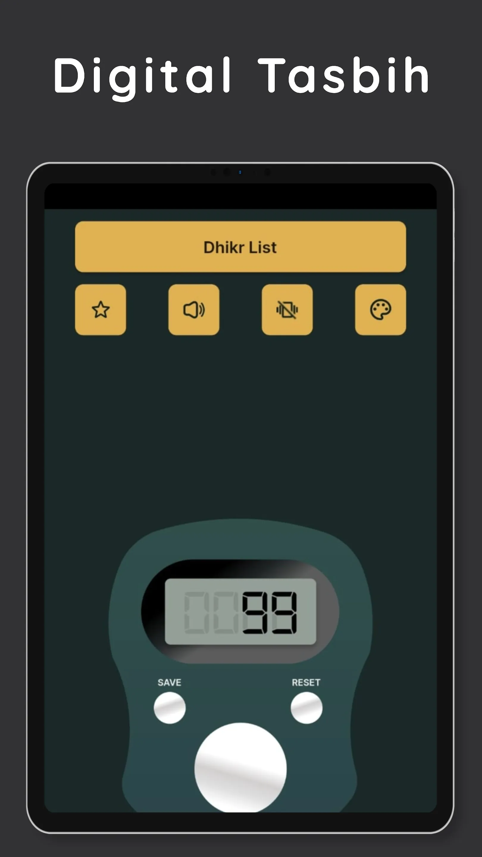 TasbApp: Tasbih Tally Counter | Indus Appstore | Screenshot