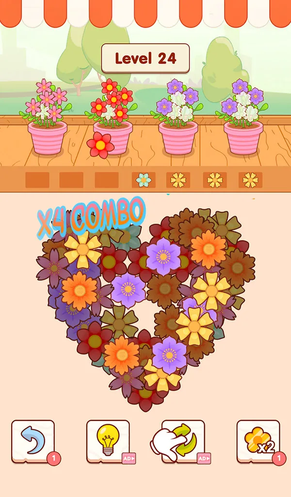 Flower Match: Bloom Puzzle | Indus Appstore | Screenshot