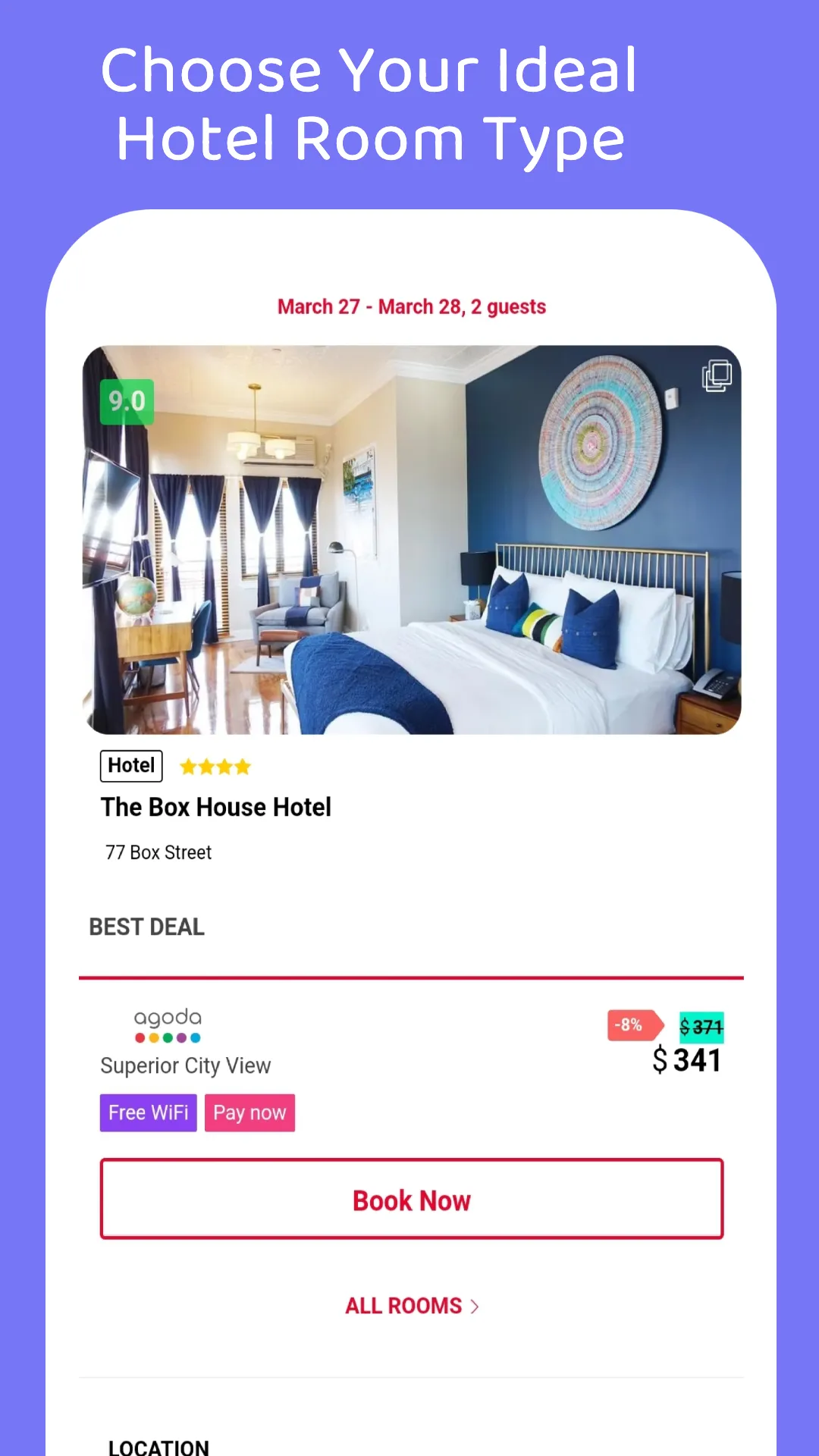 Hotel Deals & Accommodations | Indus Appstore | Screenshot