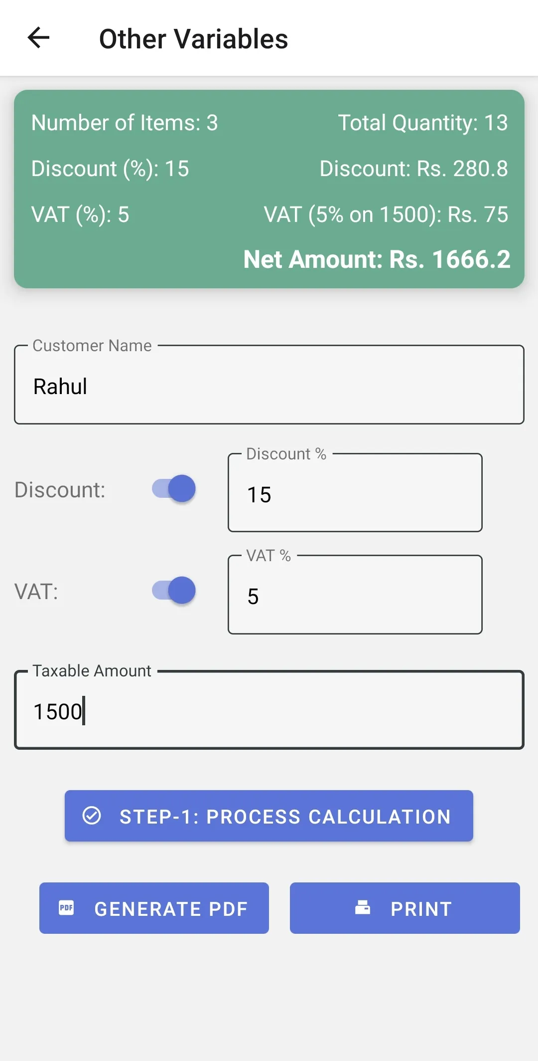 Receipt Maker - Thermal Print | Indus Appstore | Screenshot