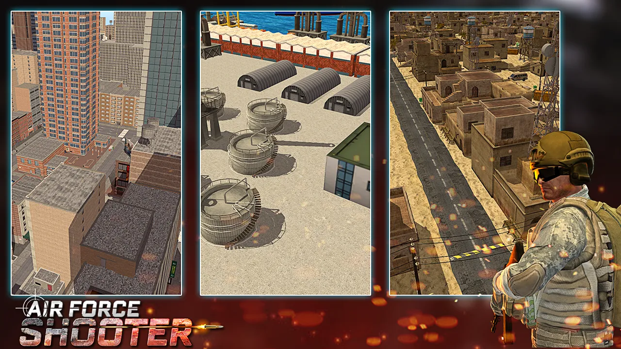 Air Force Shooter 3D | Indus Appstore | Screenshot