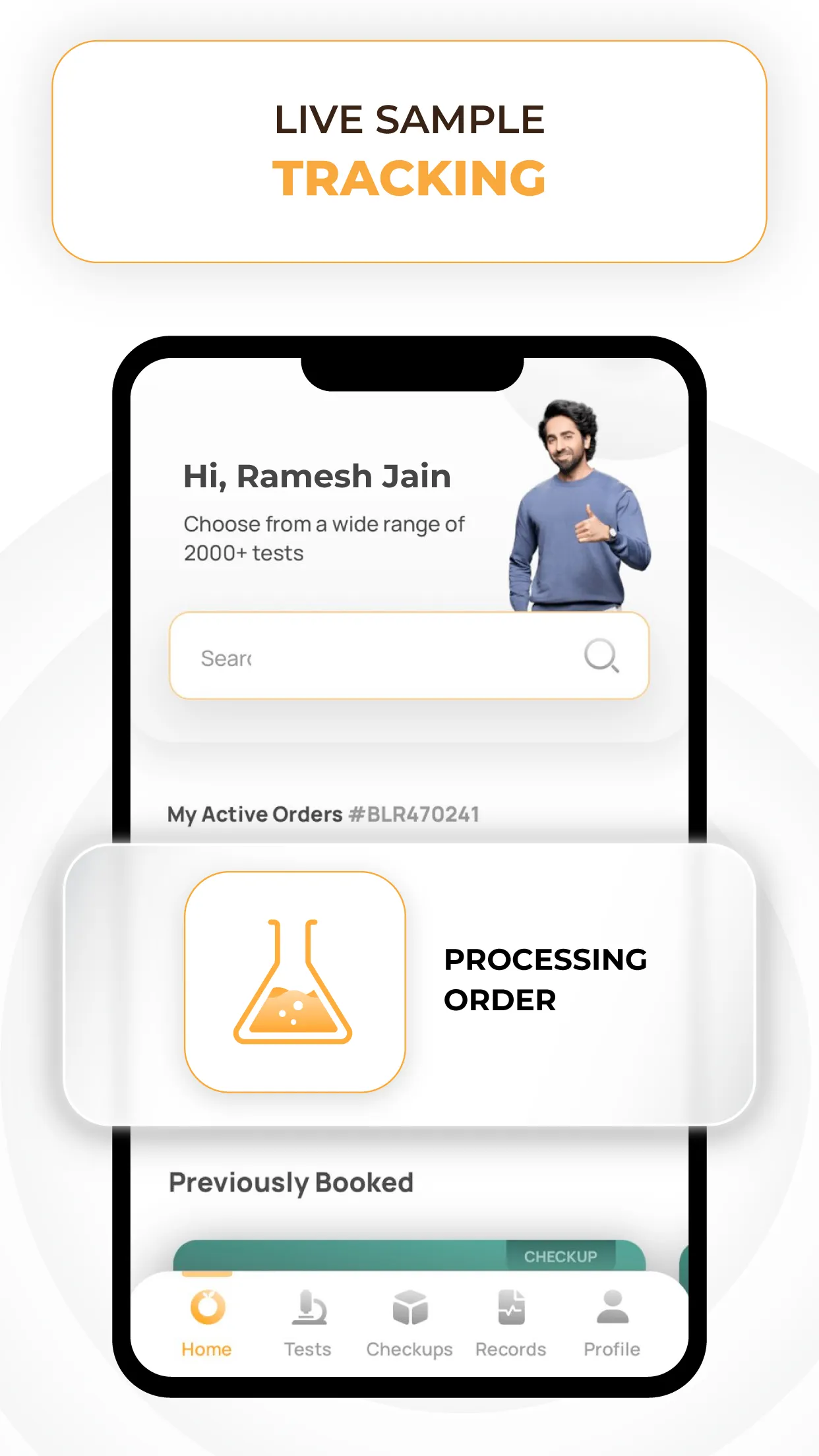 Orange Health Lab Test At Home | Indus Appstore | Screenshot
