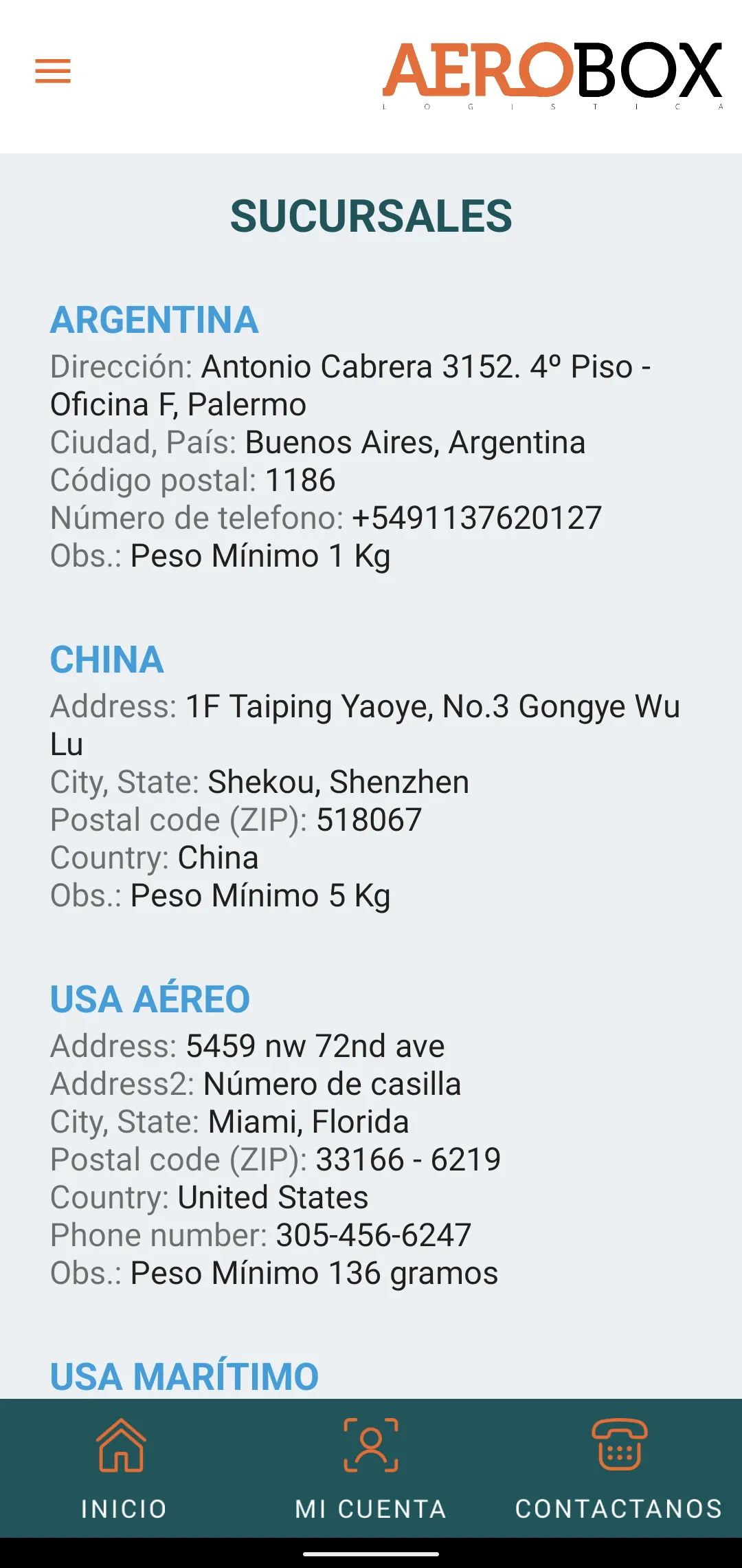 Aerobox Paraguay | Indus Appstore | Screenshot