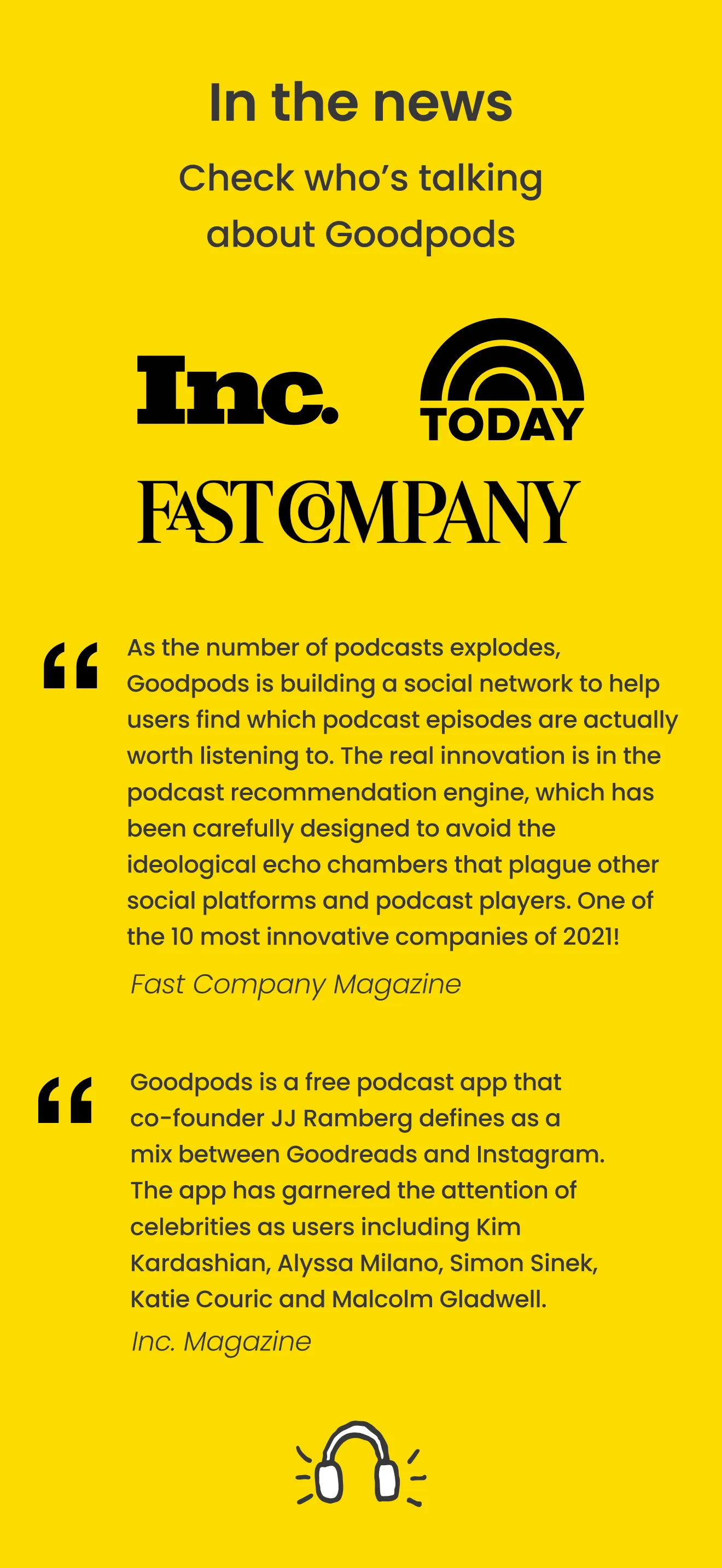 Goodpods - Podcast Player | Indus Appstore | Screenshot