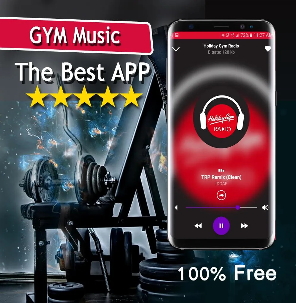 GYM Music App | Indus Appstore | Screenshot