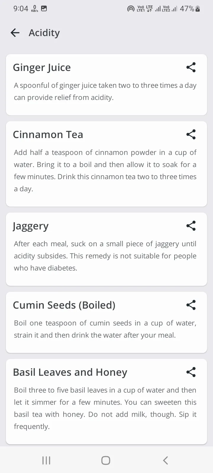 Home Remedies : Natural Cure | Indus Appstore | Screenshot