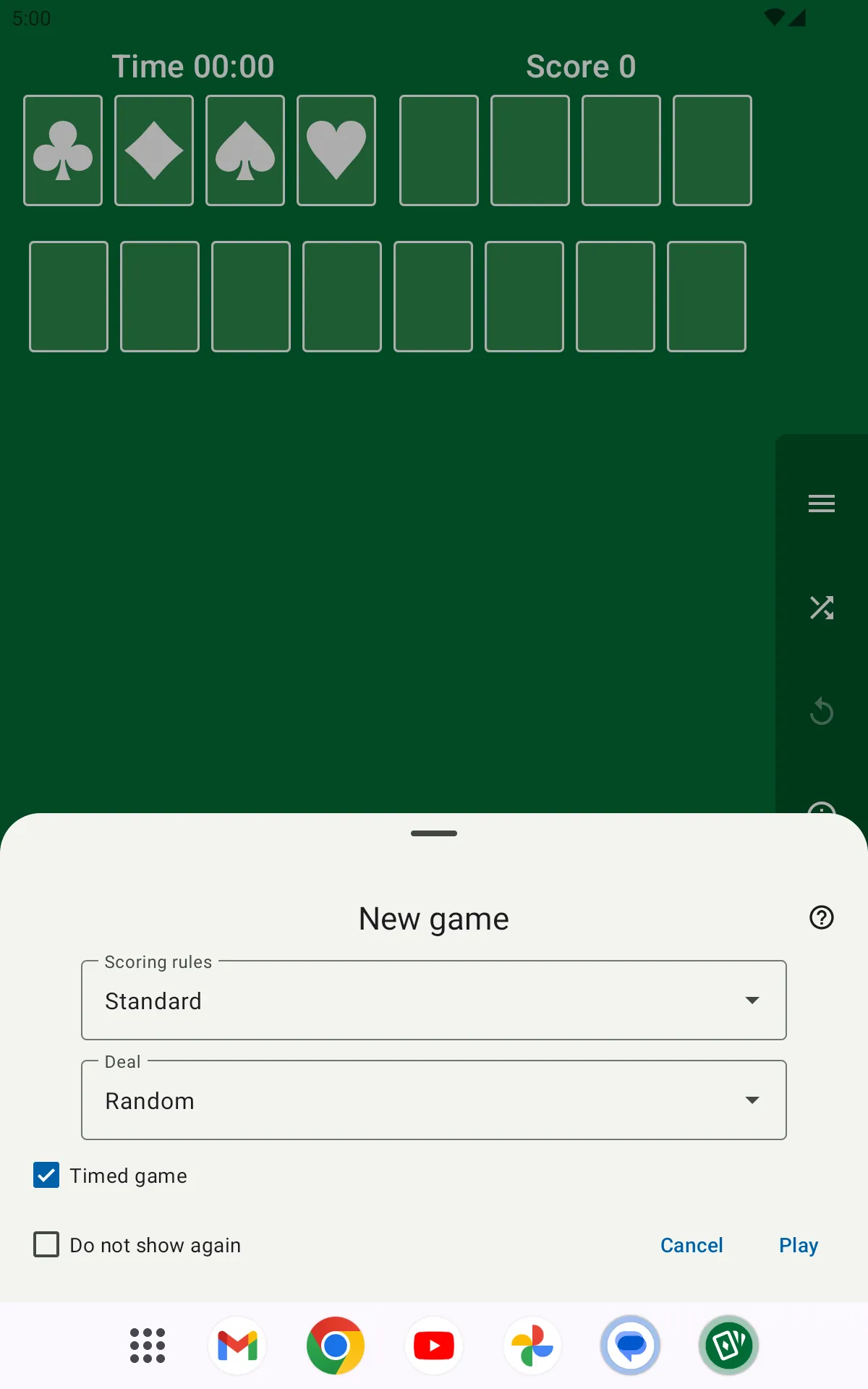 FreeCell | Indus Appstore | Screenshot