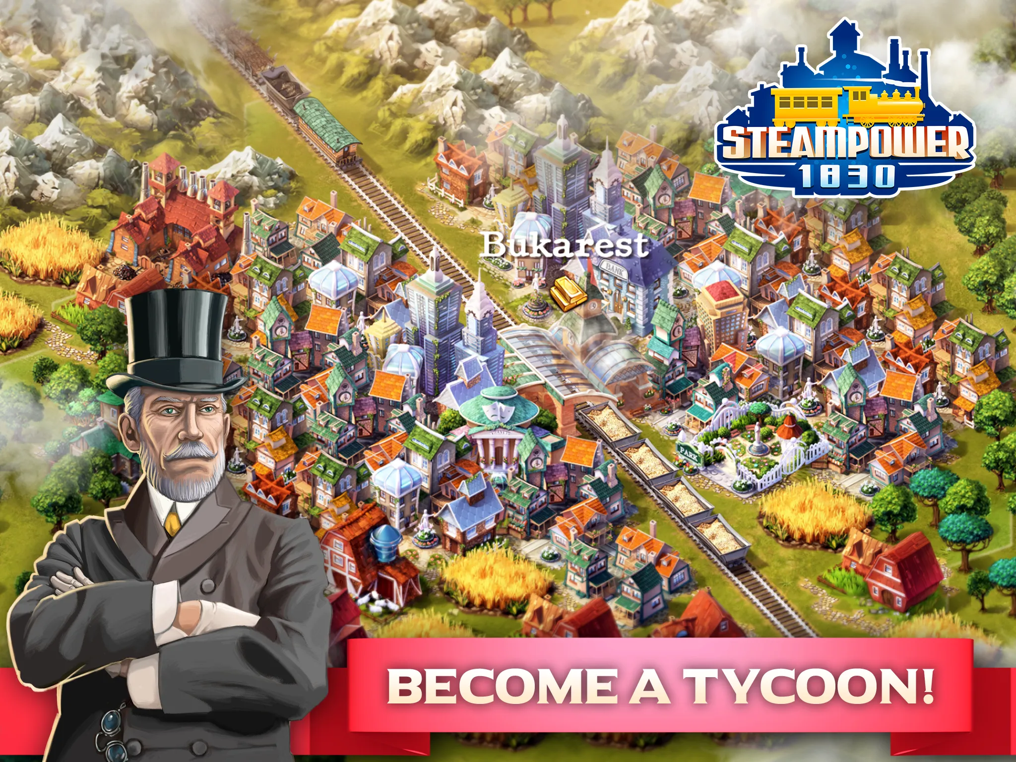 SteamPower 1830 Tycoon | Indus Appstore | Screenshot