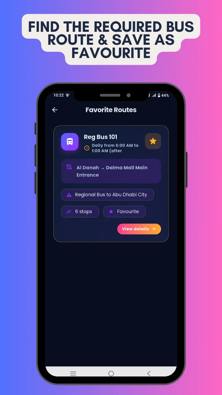 Abu Dhabi Bus Routes ~ Offline | Indus Appstore | Screenshot