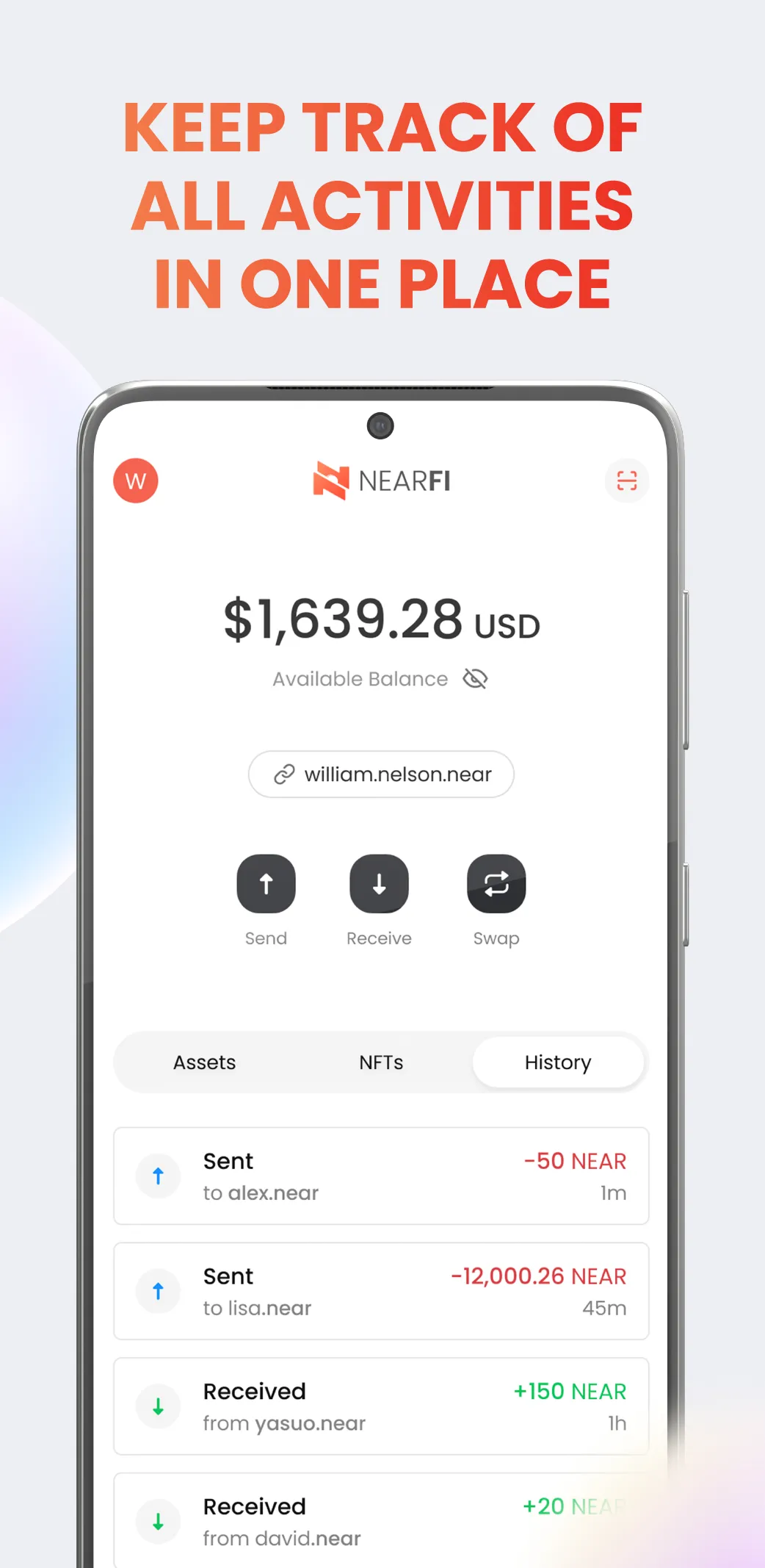 NearFi - Near Wallet | Indus Appstore | Screenshot