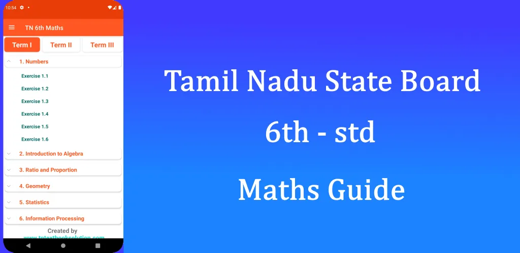 TN 6th Maths Guide | Indus Appstore | Screenshot