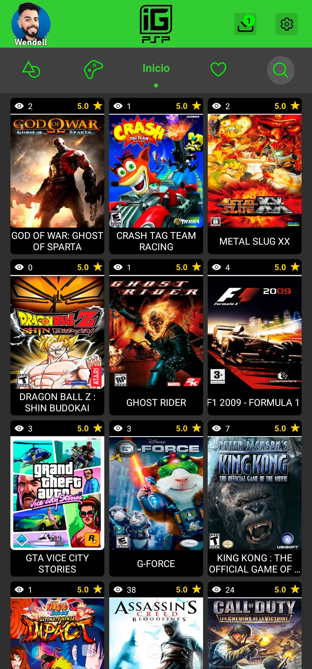 IGAMES PSP | Indus Appstore | Screenshot
