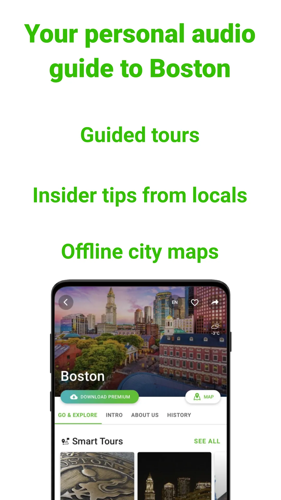 Boston Tour Guide:SmartGuide | Indus Appstore | Screenshot