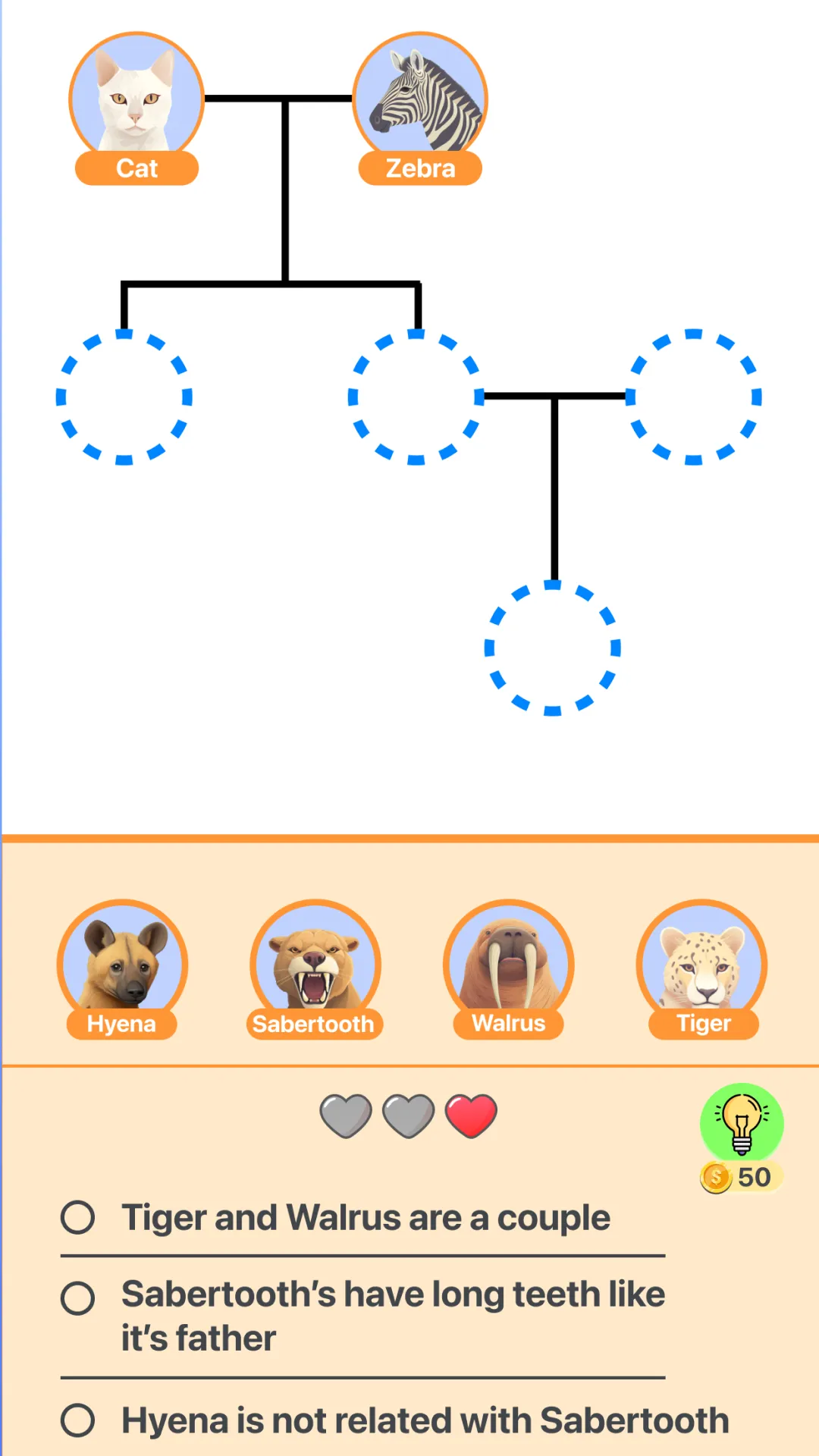 Animal Tree - Logic Puzzles! | Indus Appstore | Screenshot