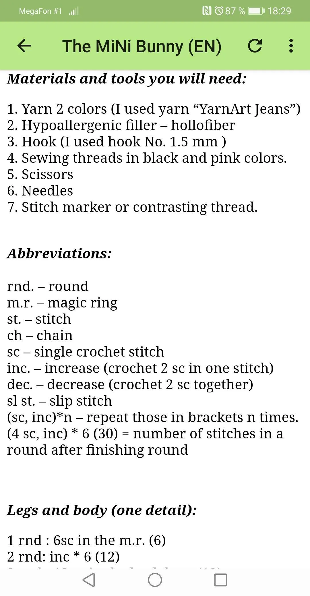 Crochet Toys Patterns | Indus Appstore | Screenshot