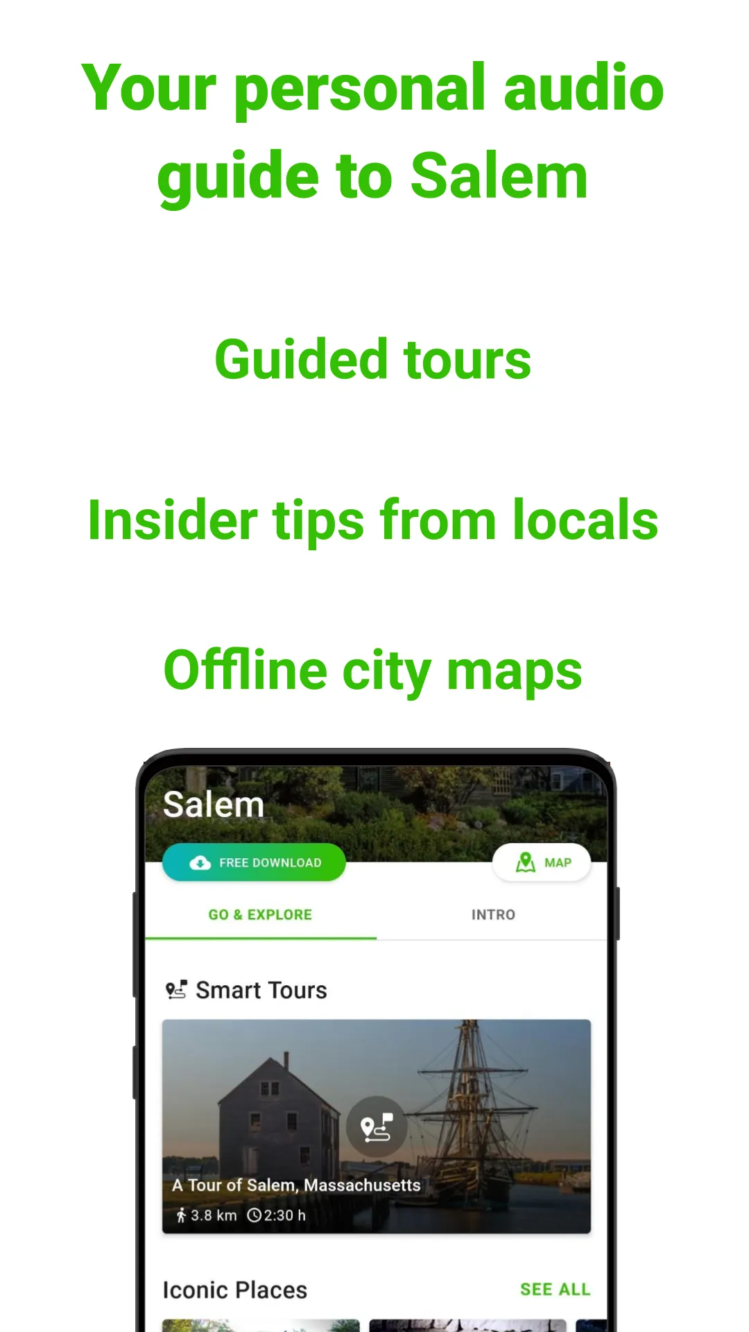 Salem Tour Guide:SmartGuide | Indus Appstore | Screenshot