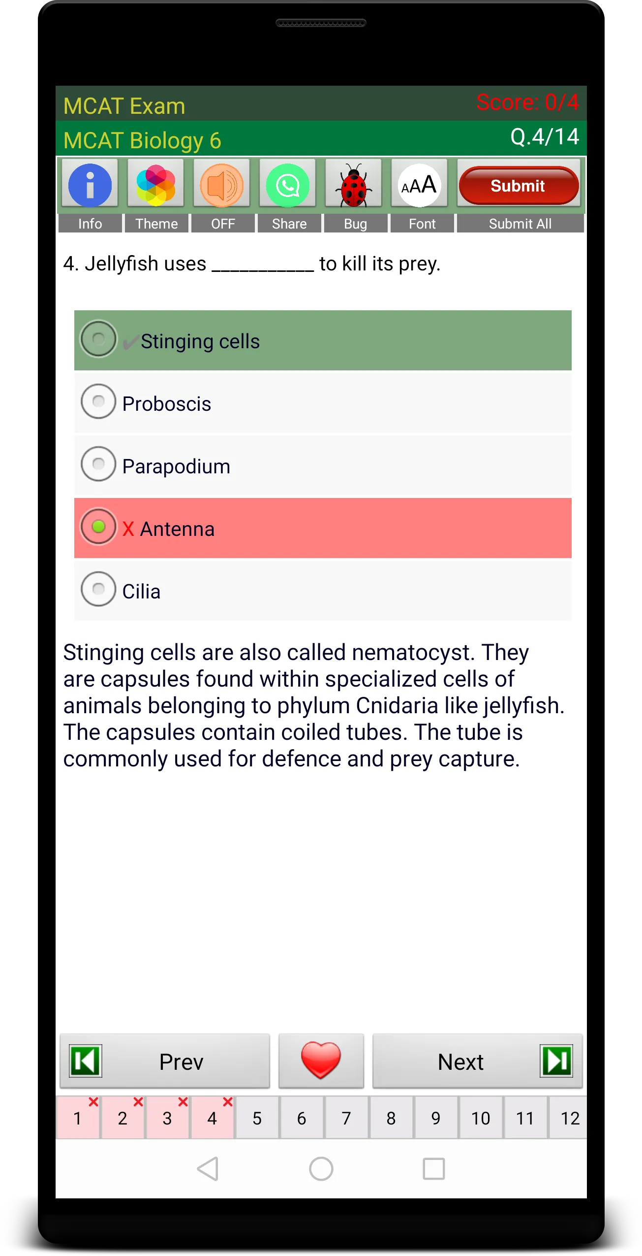 MCAT Exam Prep | Indus Appstore | Screenshot