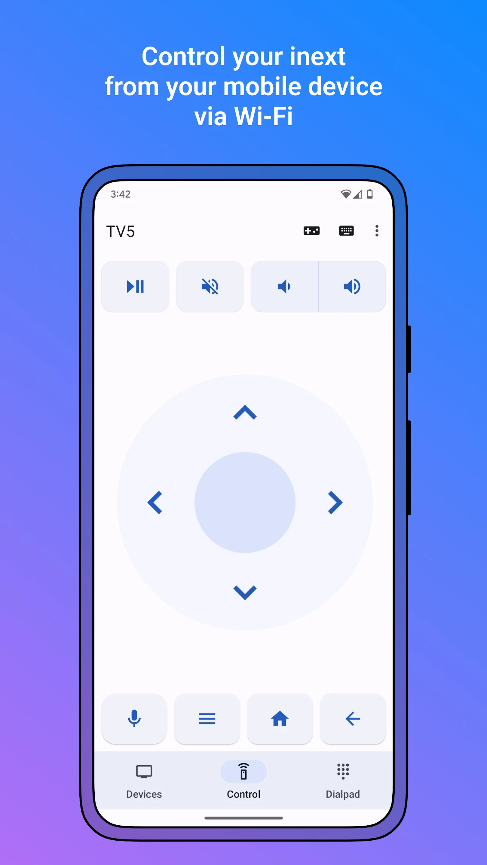 inext remote control | Indus Appstore | Screenshot