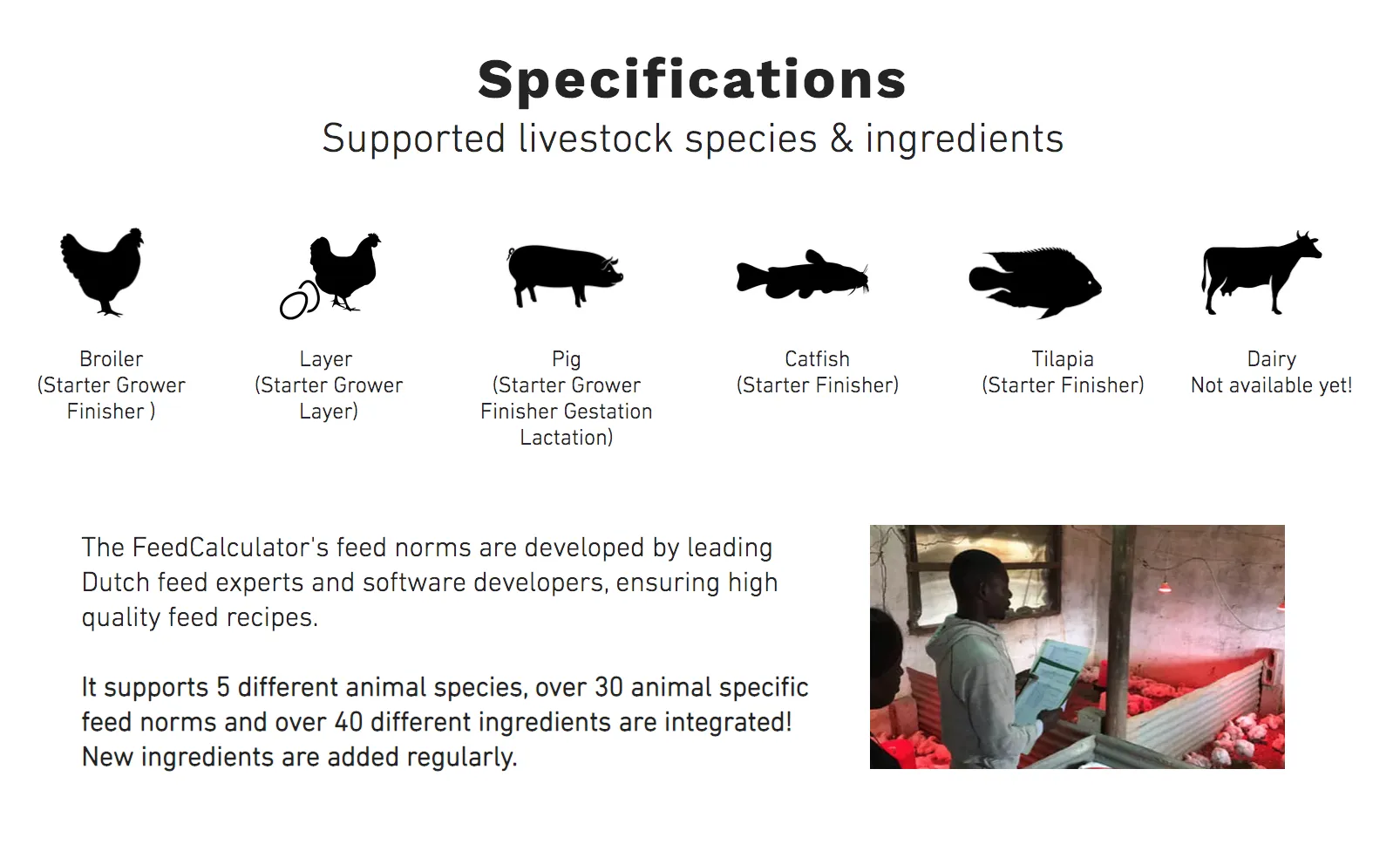 Feed Calculator for livestock | Indus Appstore | Screenshot