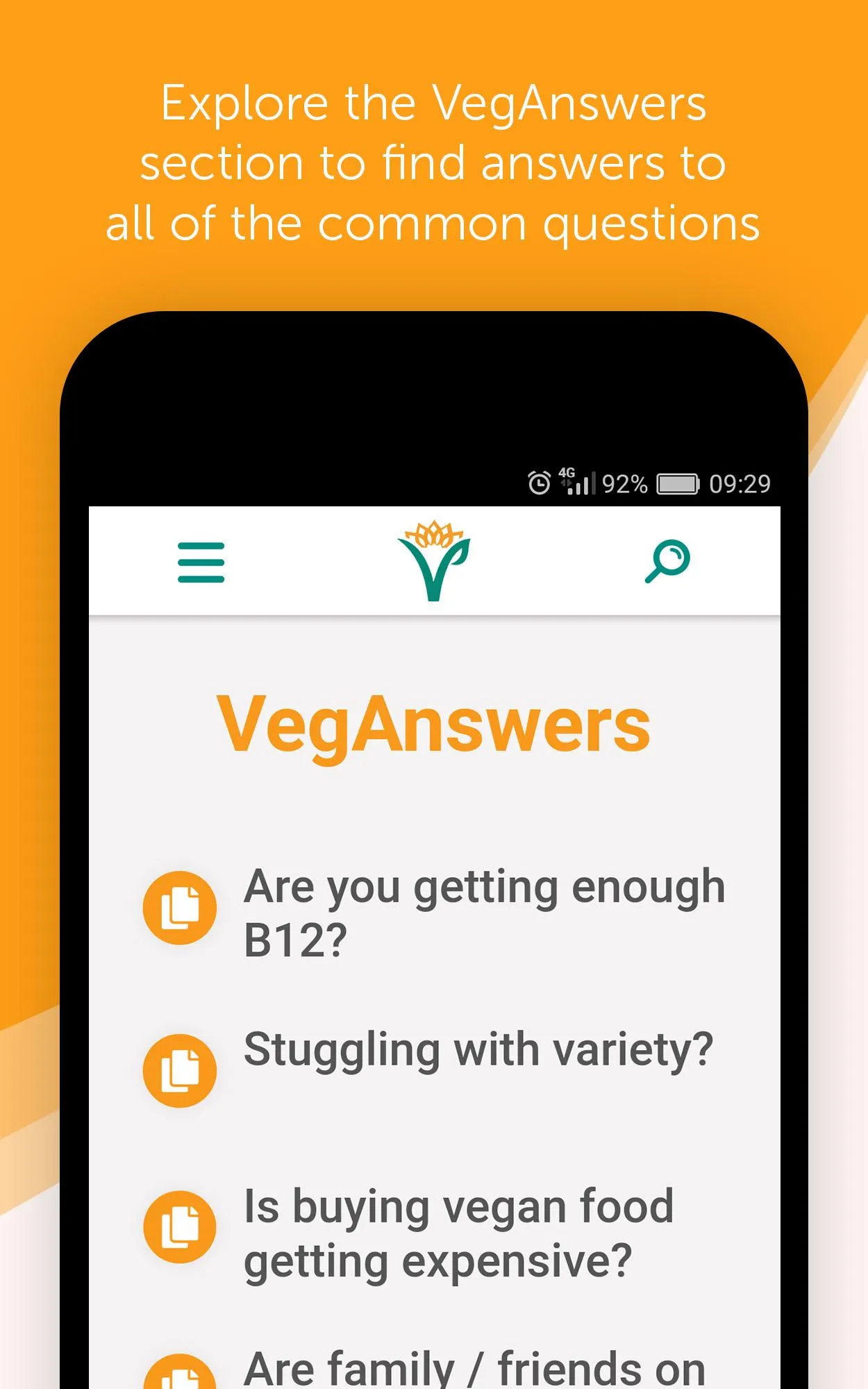 VeGuide - Go Vegan the Easy Wa | Indus Appstore | Screenshot