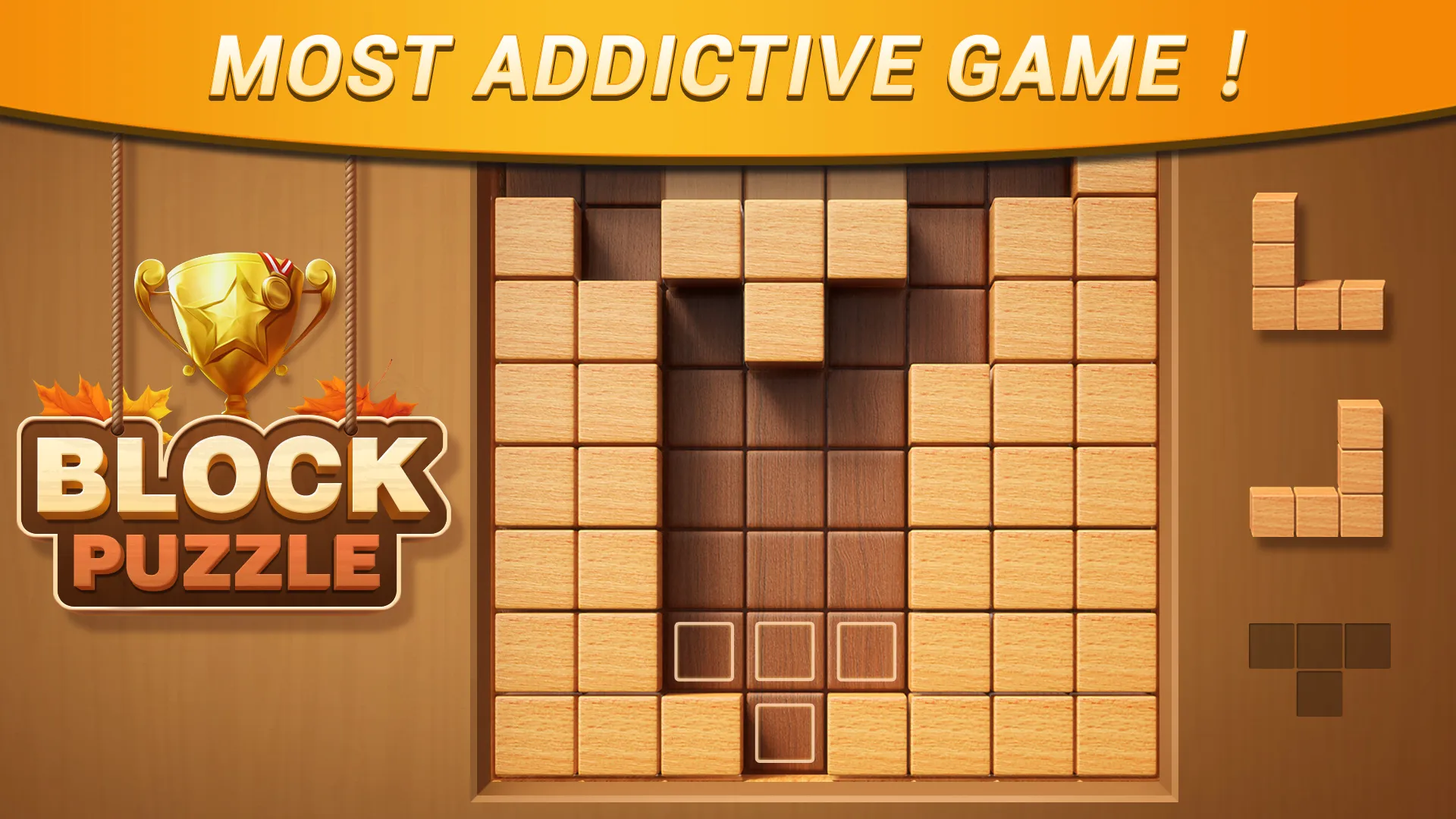 Wood Block Puzzle | Indus Appstore | Screenshot