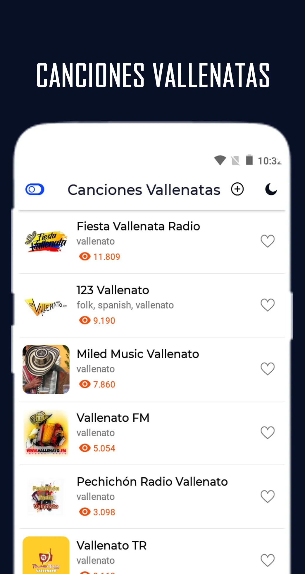 Canciones Vallenatas | Indus Appstore | Screenshot