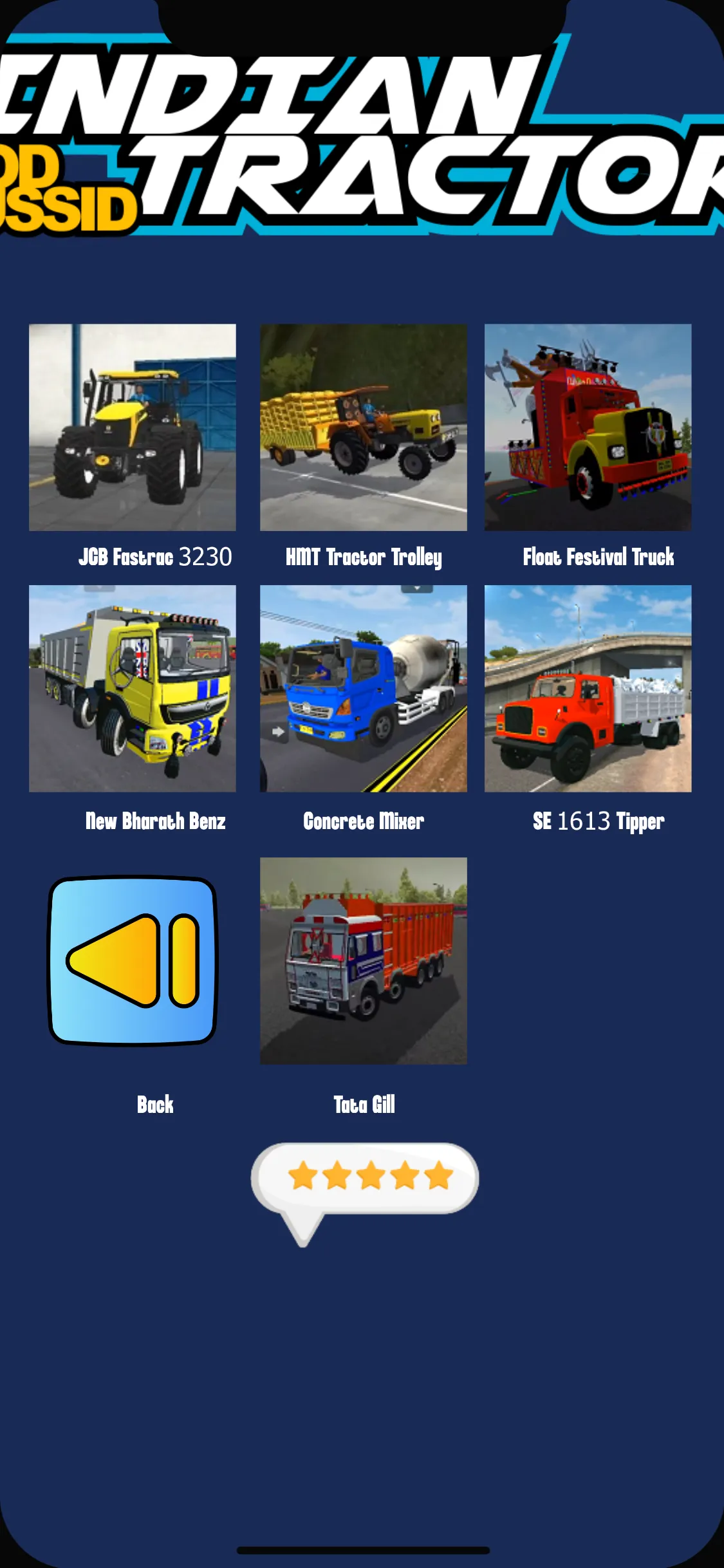 Indian Tractor Mod Bussid | Indus Appstore | Screenshot