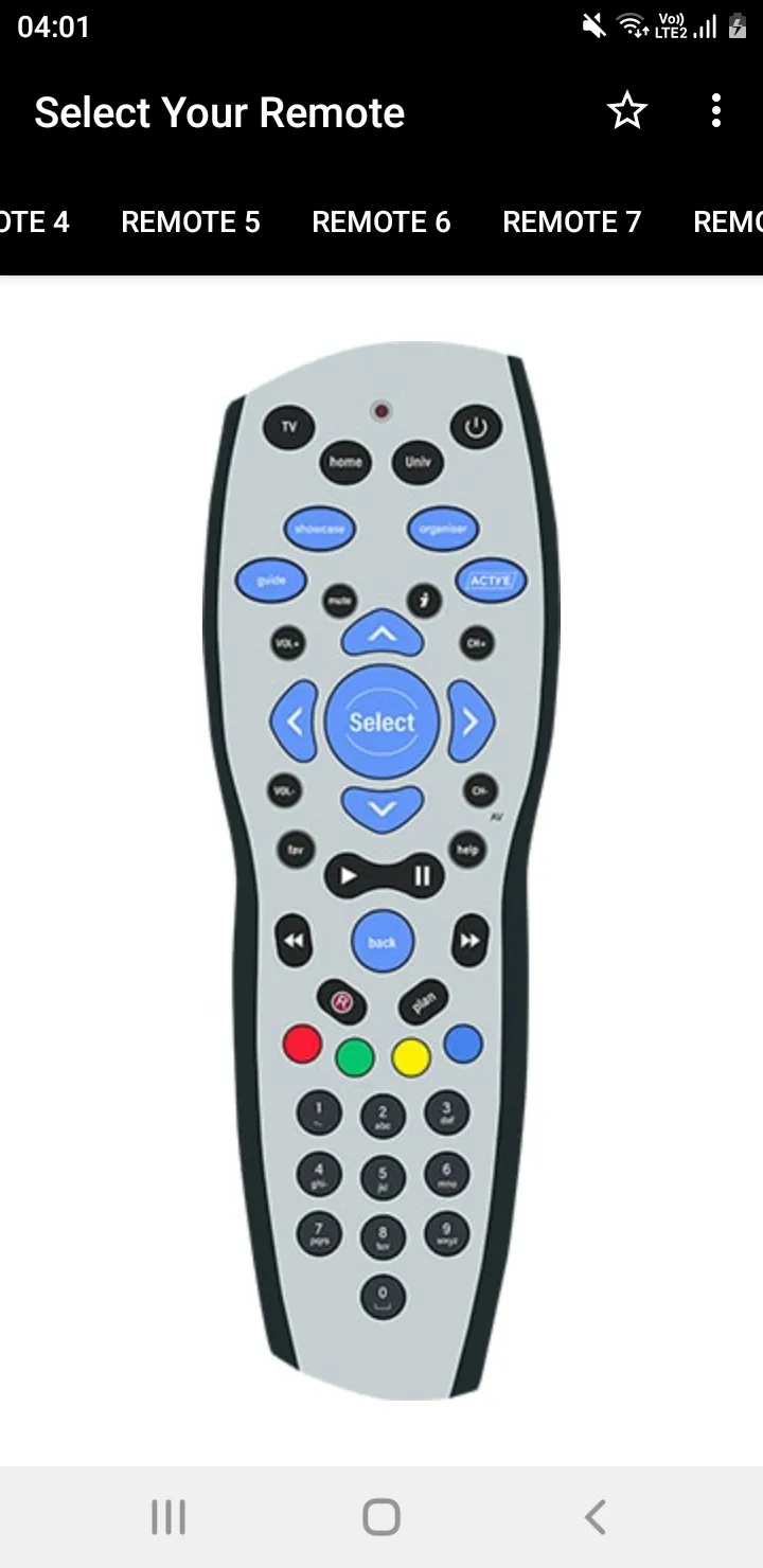 Remote Control For Tata Sky | Indus Appstore | Screenshot