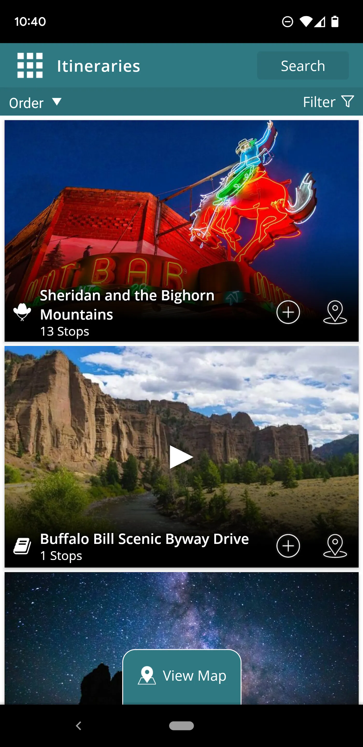 Travel Wyoming | Indus Appstore | Screenshot