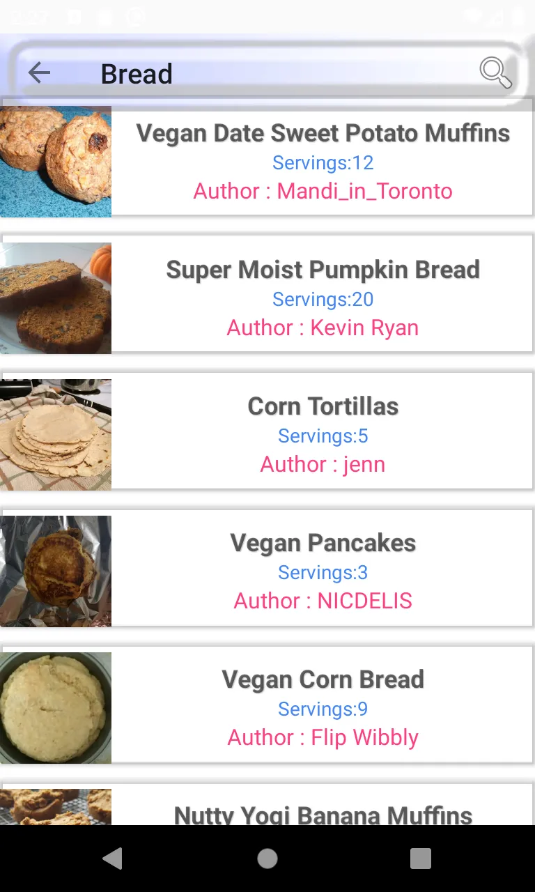 Vegan Recipes: cook easy food | Indus Appstore | Screenshot