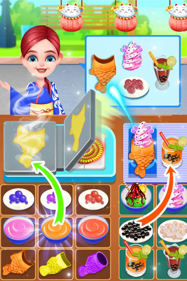 Taiyaki Make Shop - Cooking Ga | Indus Appstore | Screenshot