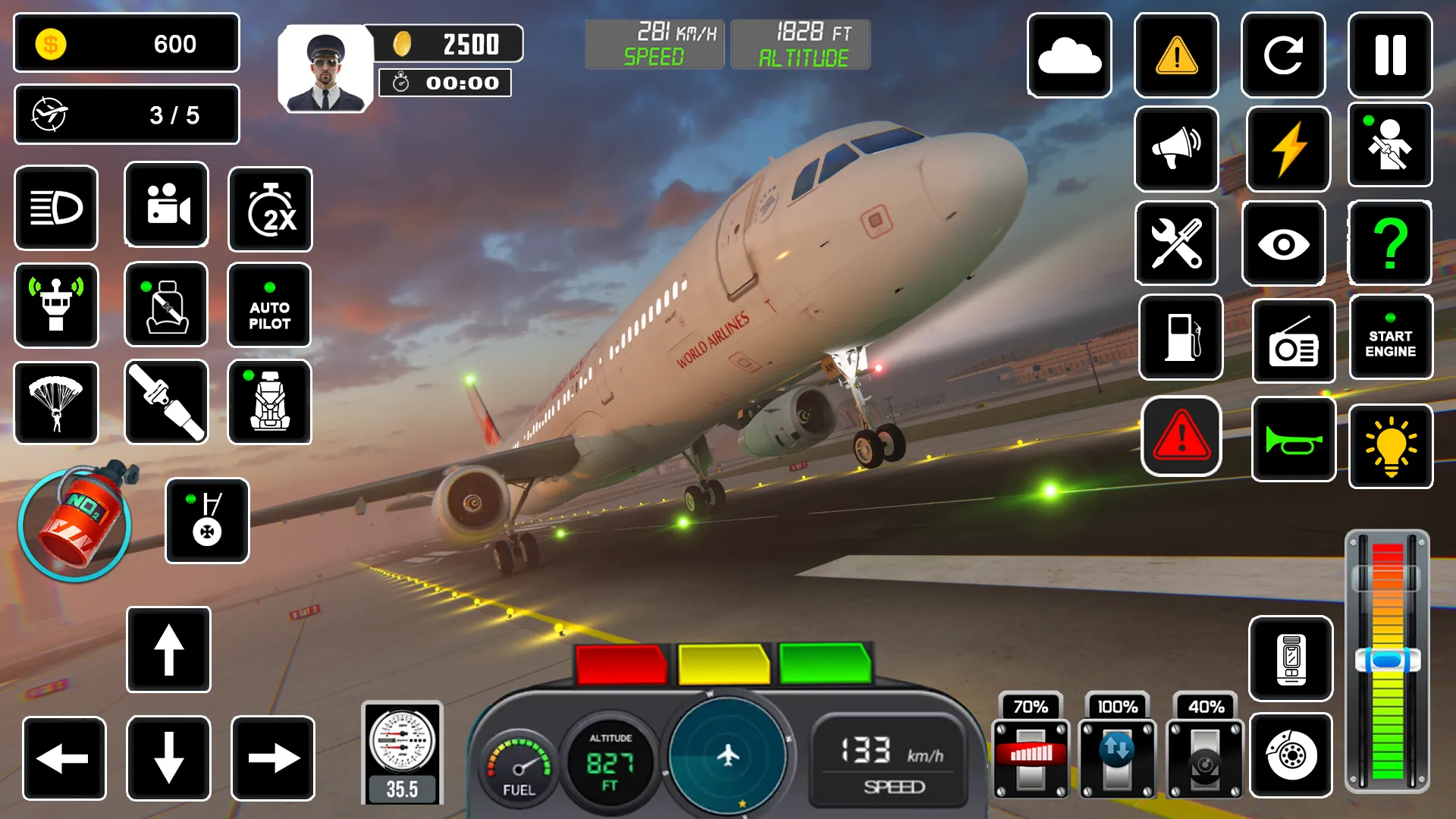 Pilot Flight Simulator Games | Indus Appstore | Screenshot
