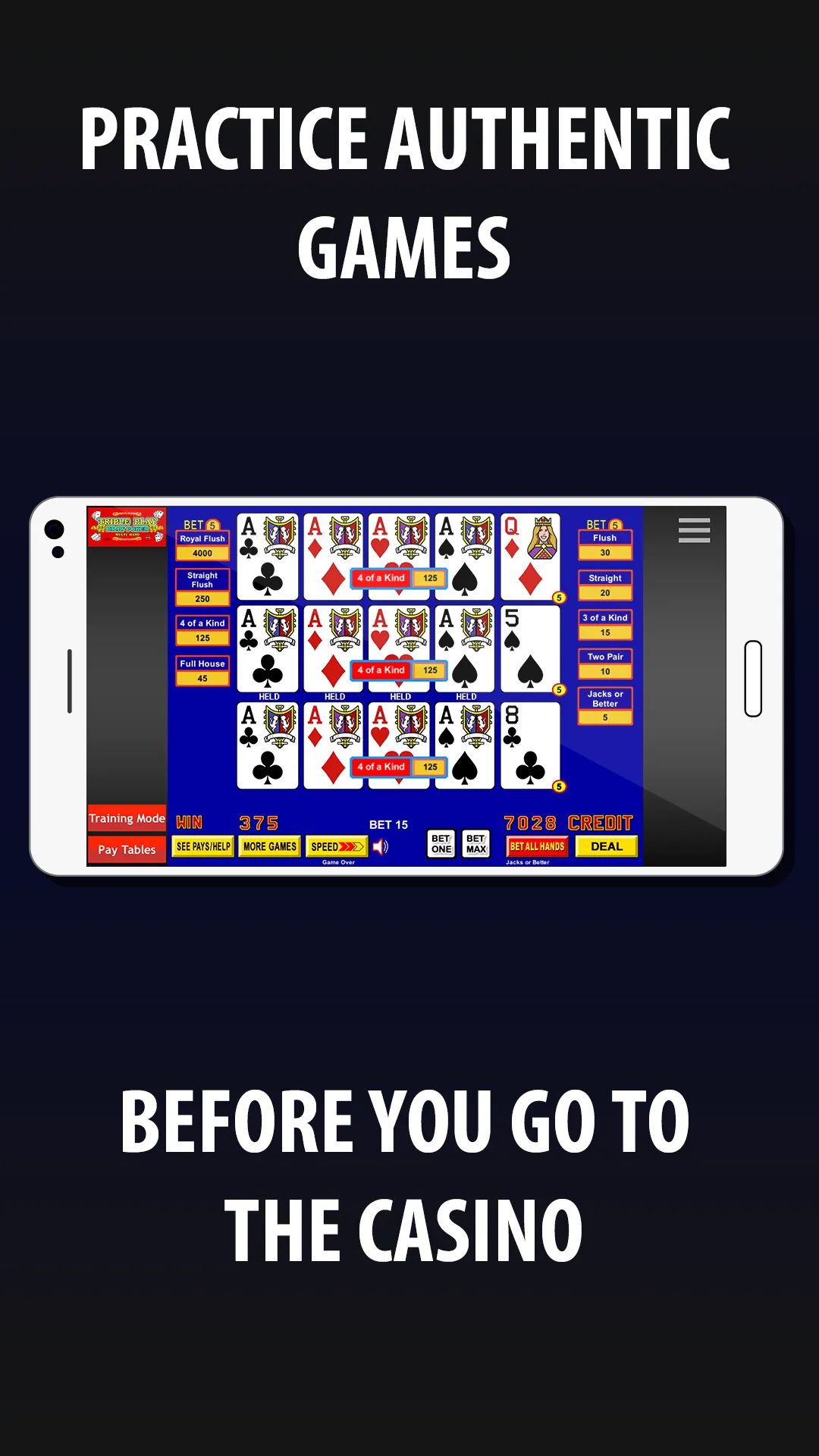 VideoPoker.com Mobile - Video  | Indus Appstore | Screenshot