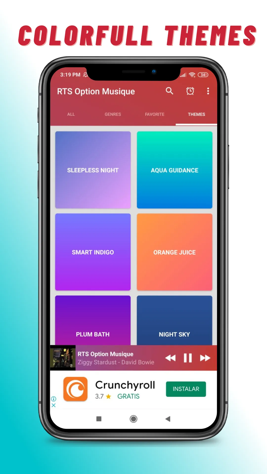 RTS Option Musique  Radio | Indus Appstore | Screenshot