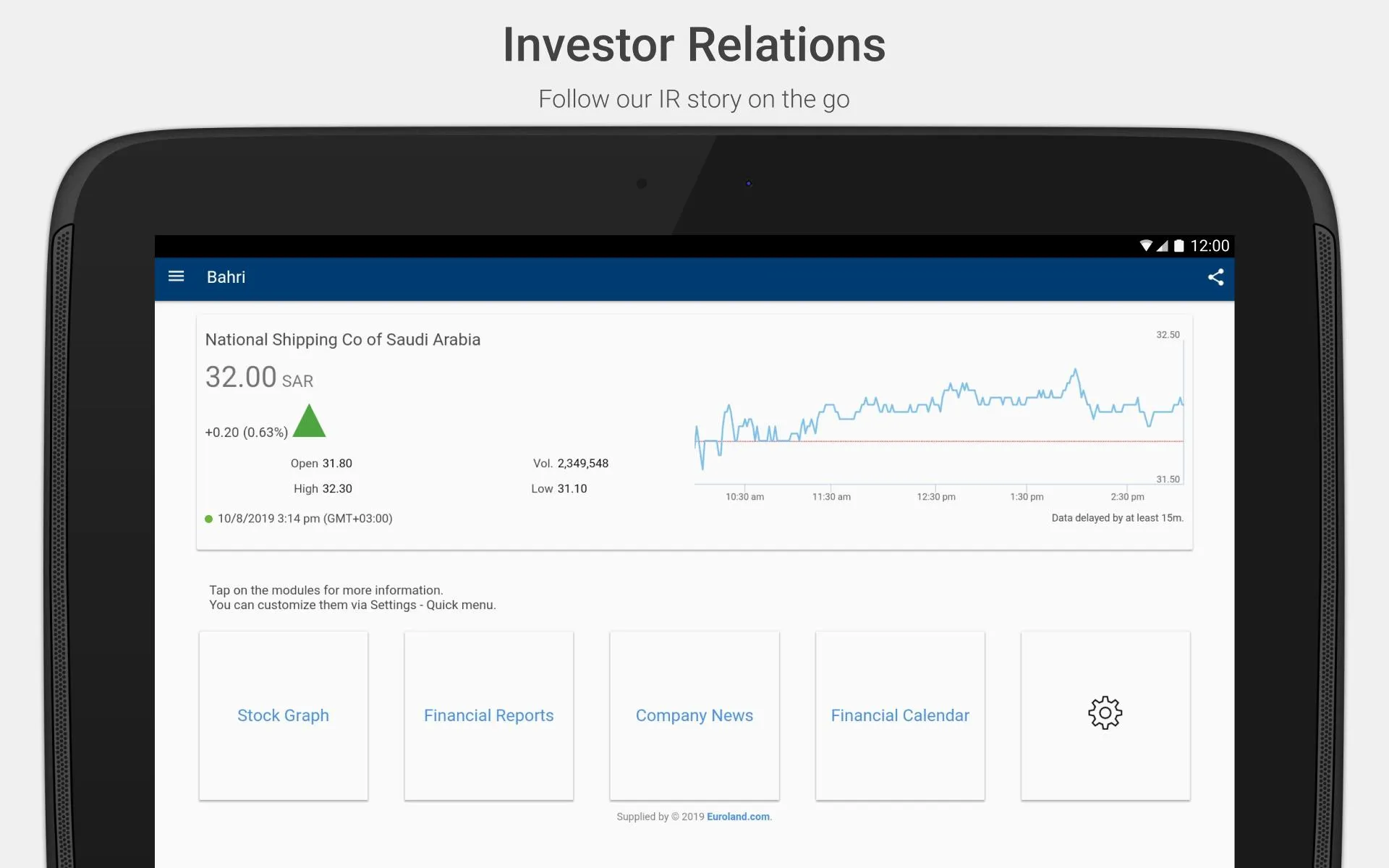 Bahri Investor Relations | Indus Appstore | Screenshot