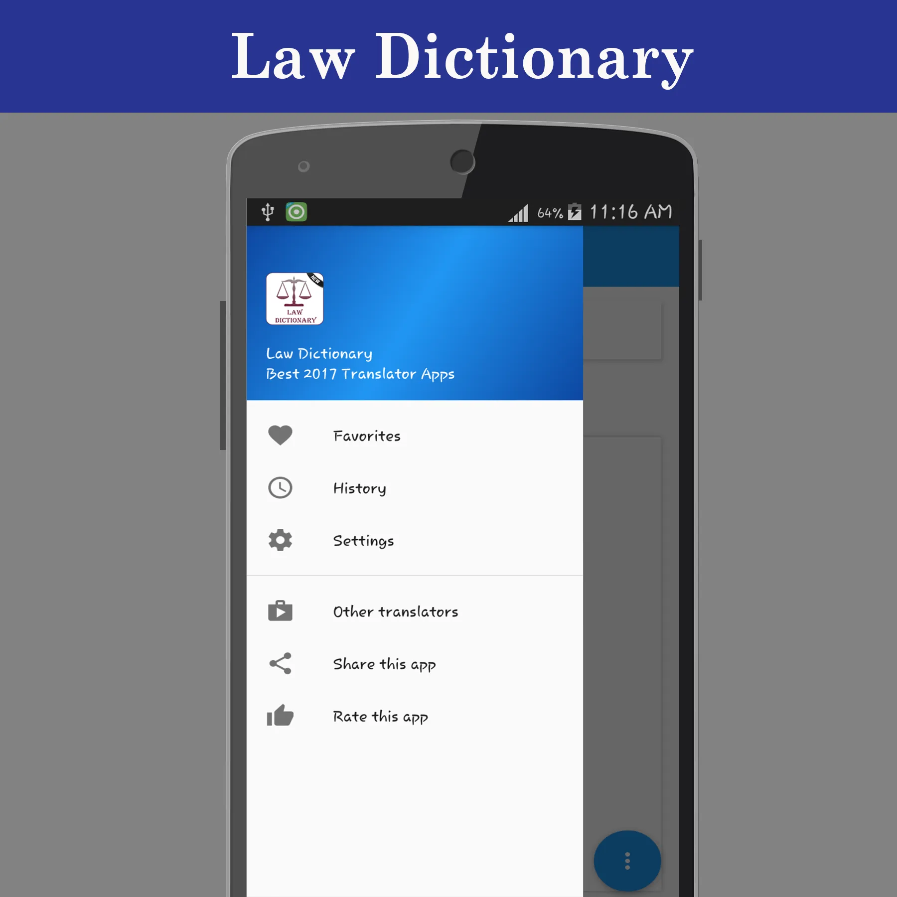 Law Dictionary | Indus Appstore | Screenshot