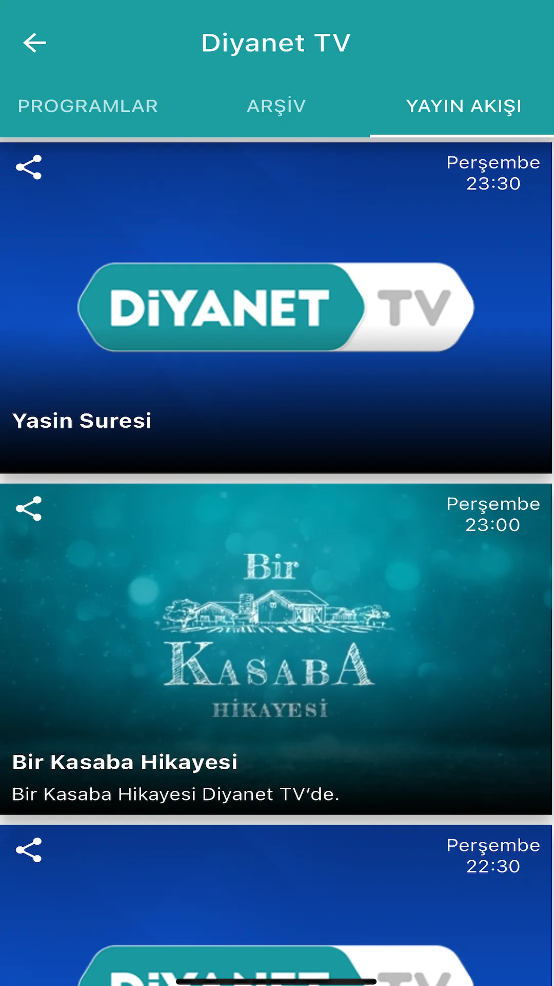 Diyanet Radyo TV | Indus Appstore | Screenshot