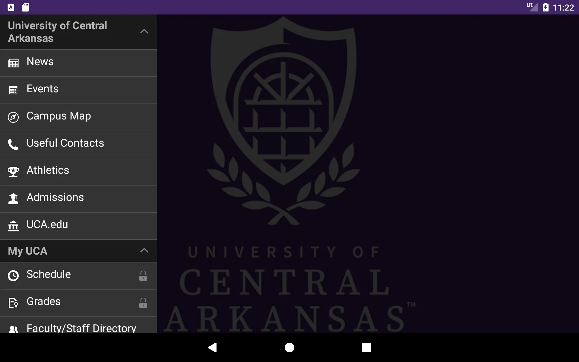 University of Central Arkansas | Indus Appstore | Screenshot